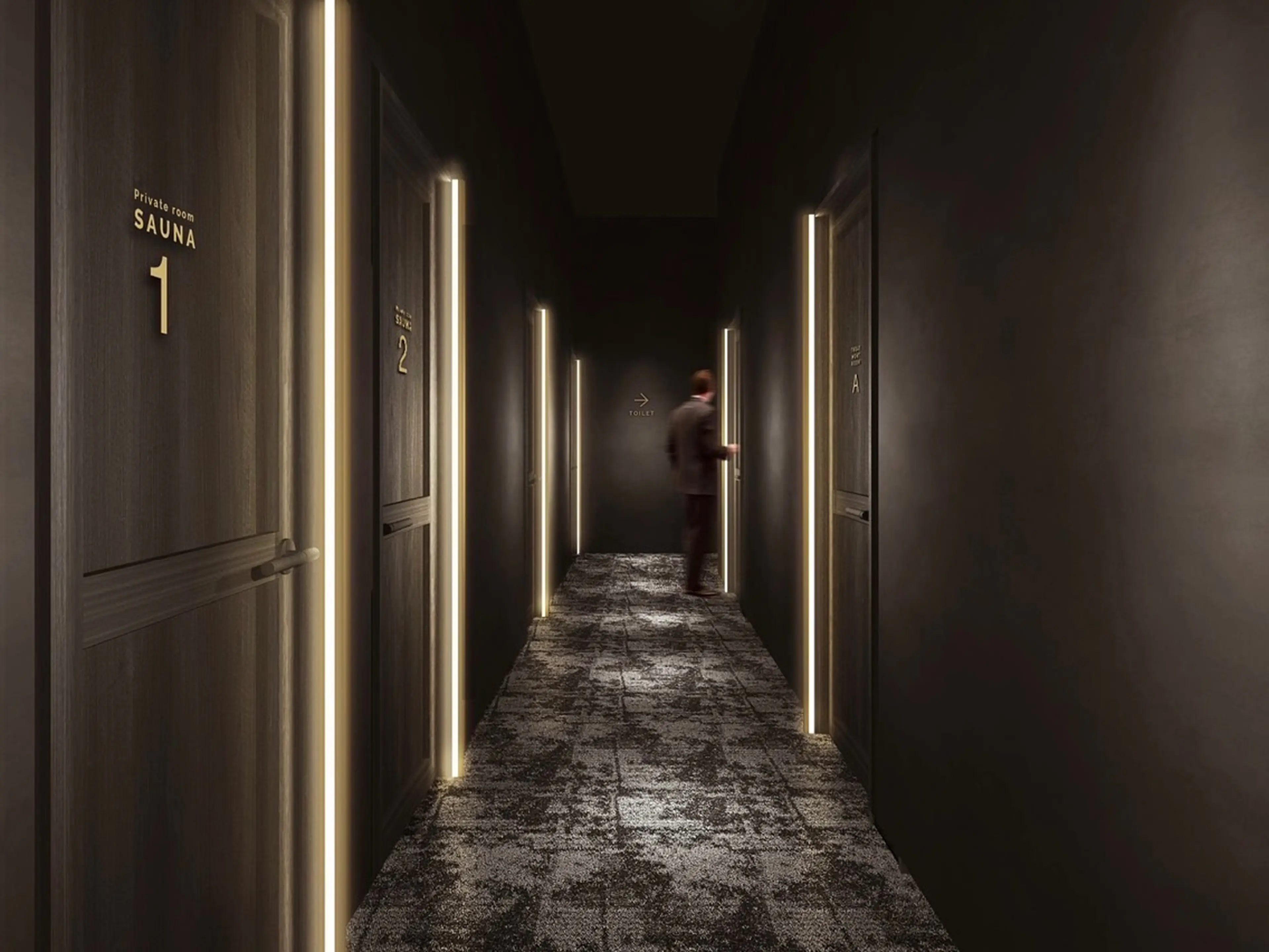 梅田メンズ美容サロンMENTEの内観・外観2