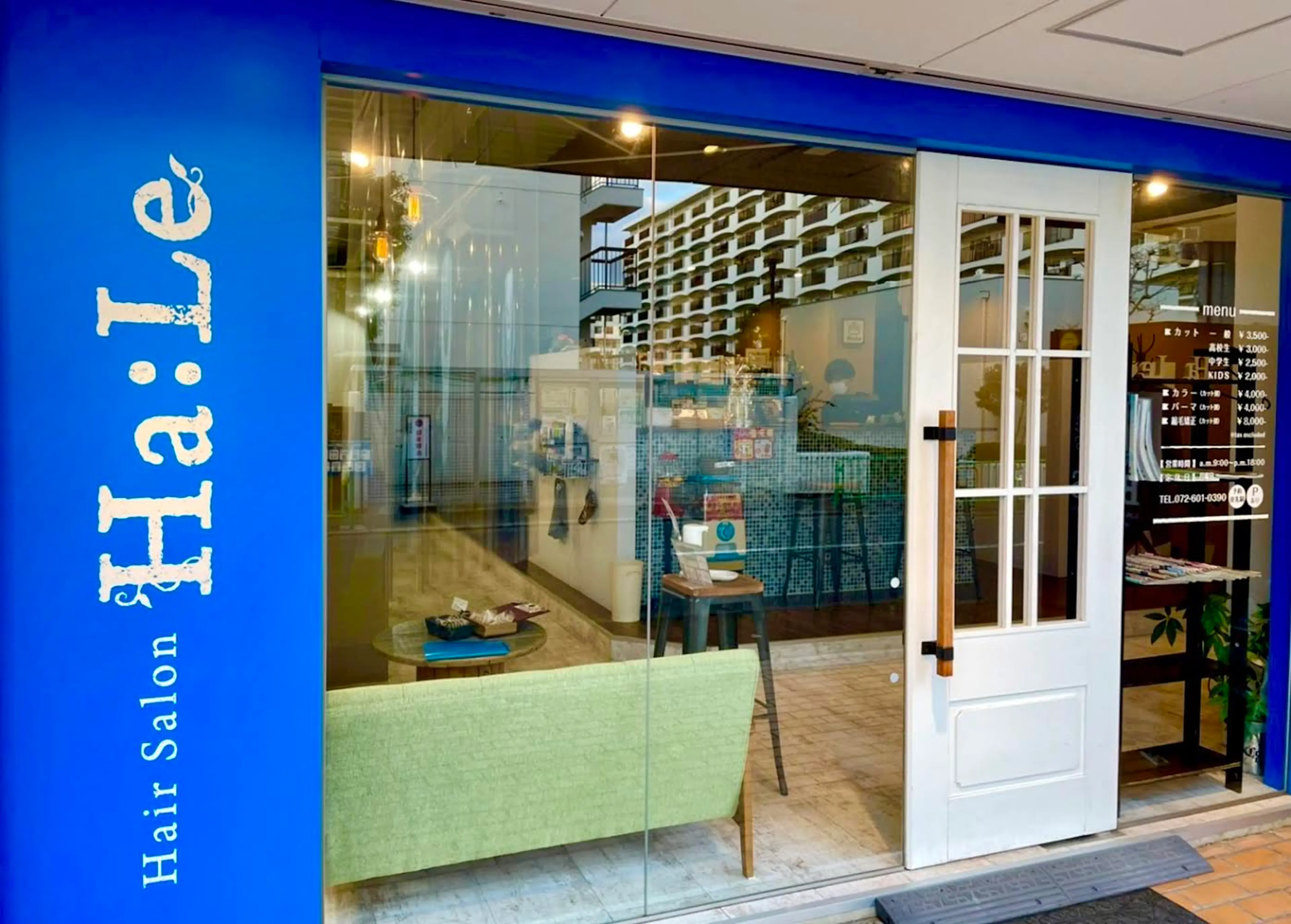 Hair Salon Ha:Leの内観・外観2