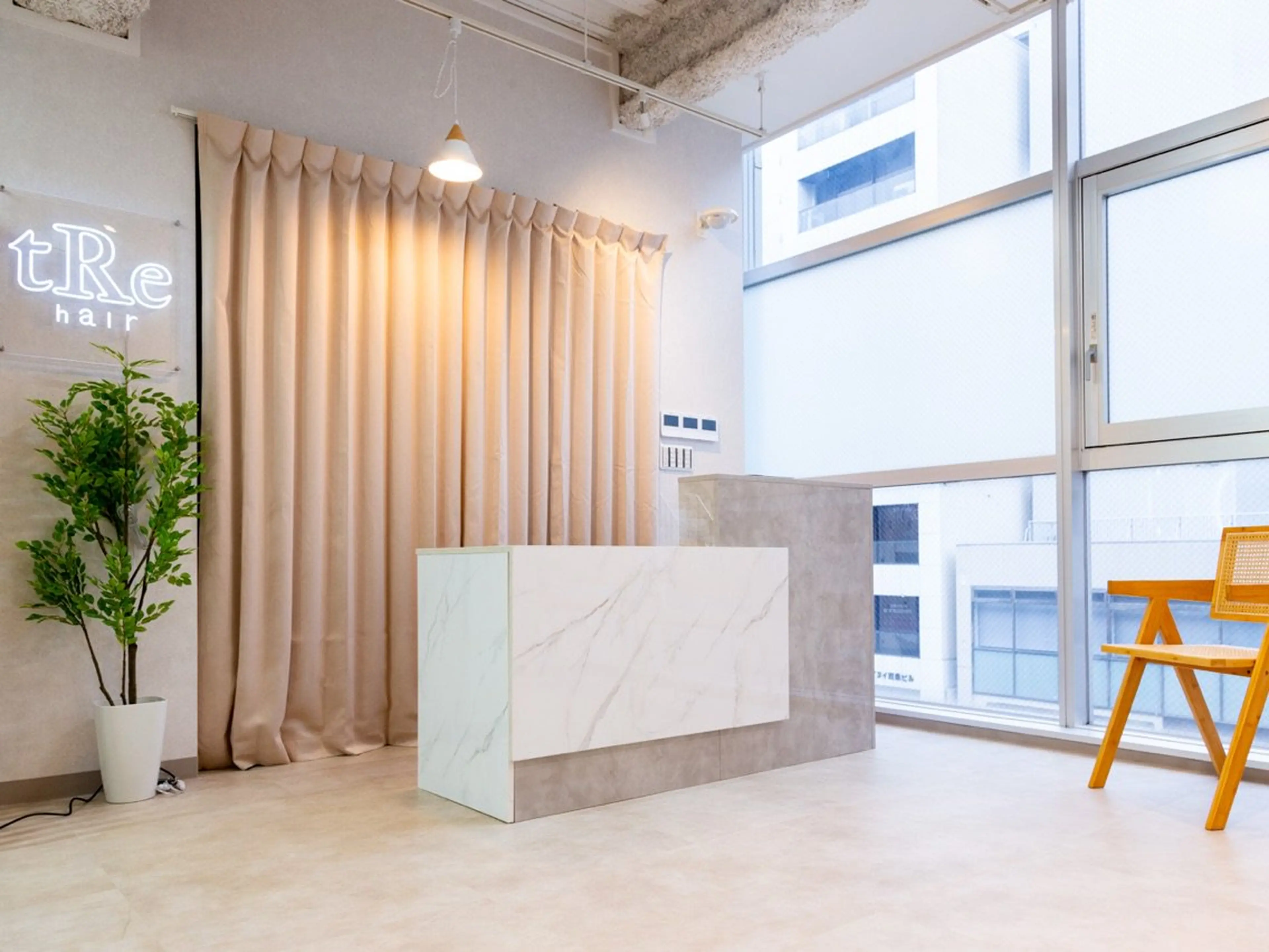 tRe hair 京都 烏丸 MILBON オージュア認定サロン【トレヘアー】の内観・外観3