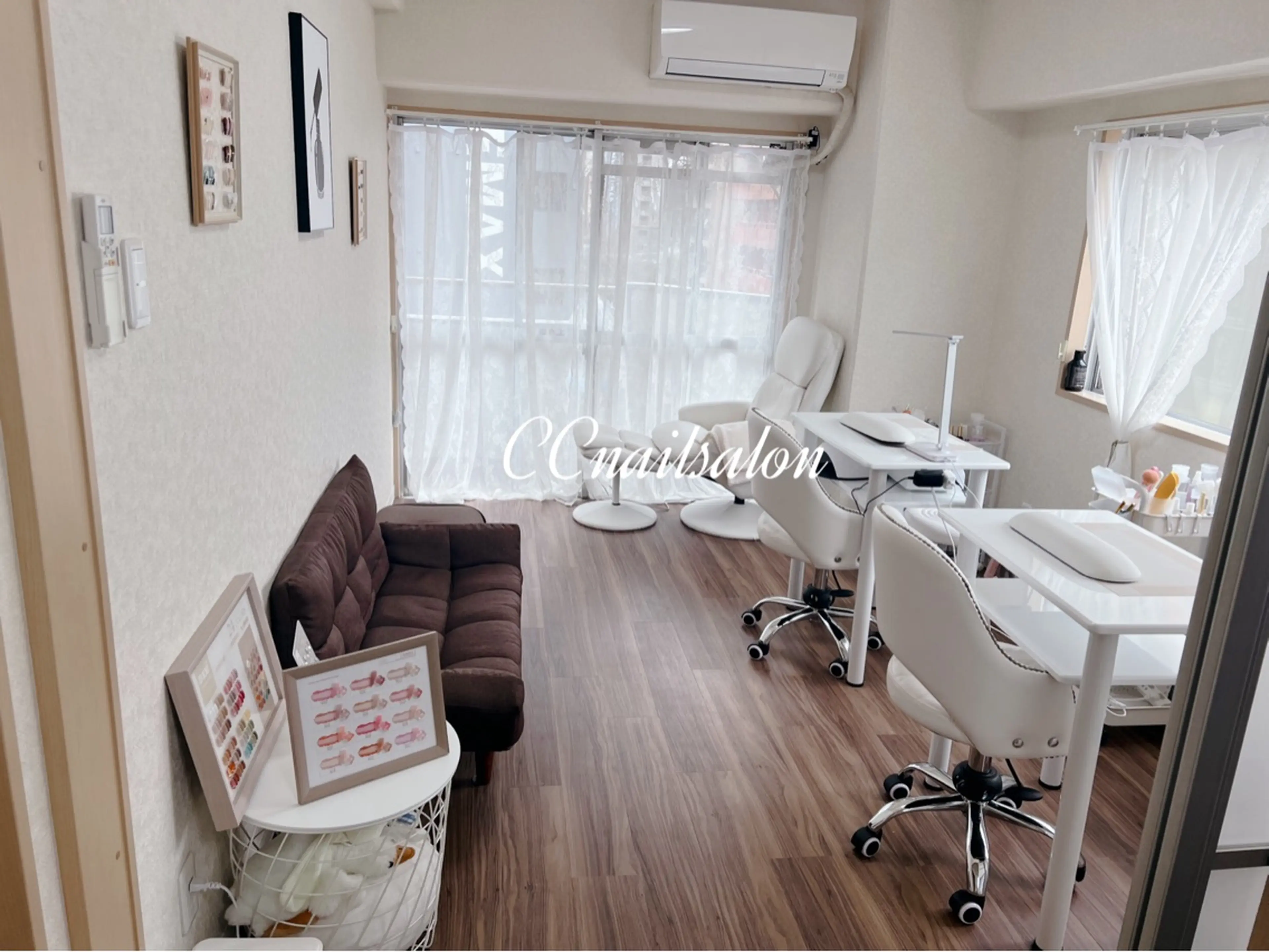 CCネイルサロンの内観・外観3