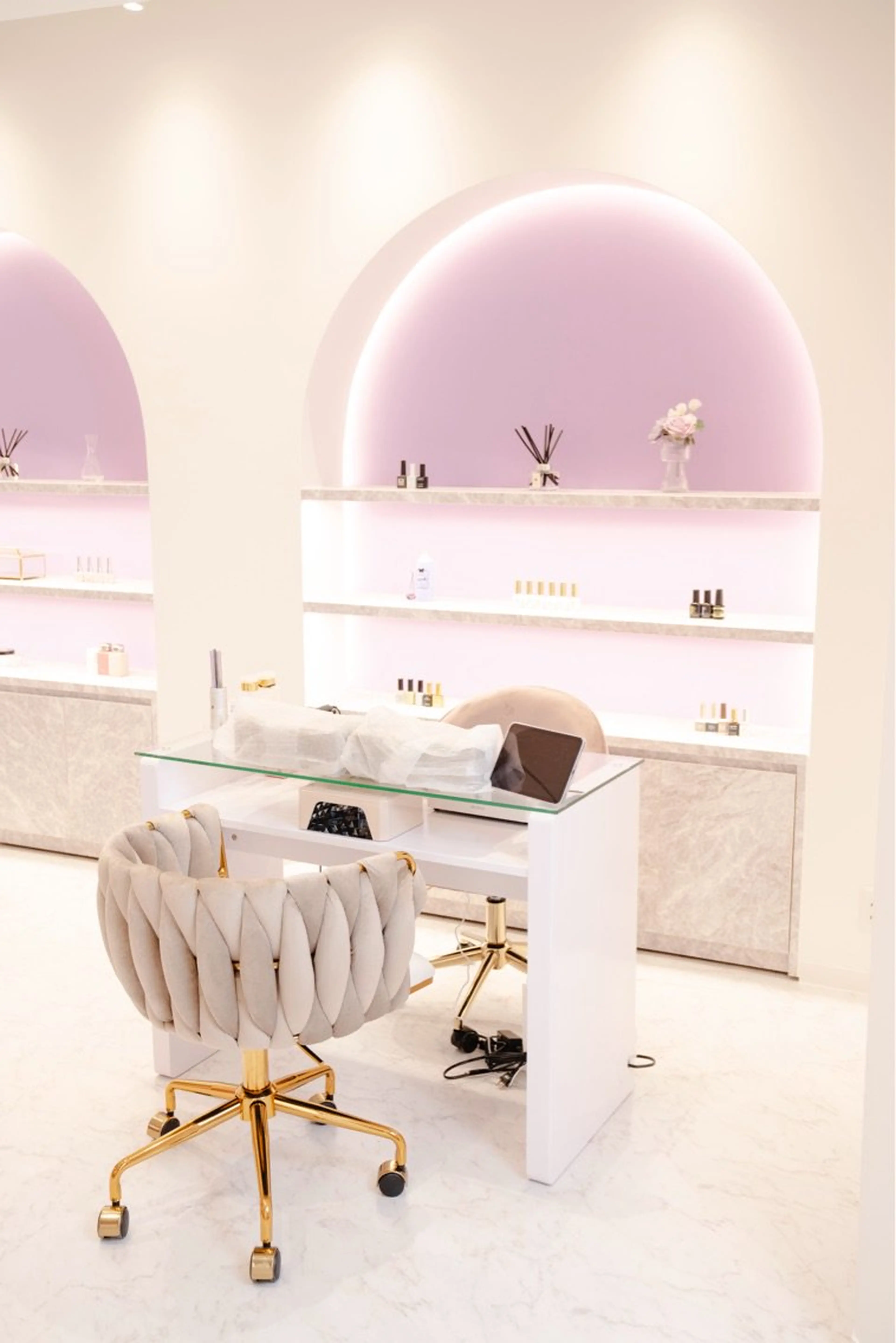 ネイルサロンLancil銀座店の内観・外観3