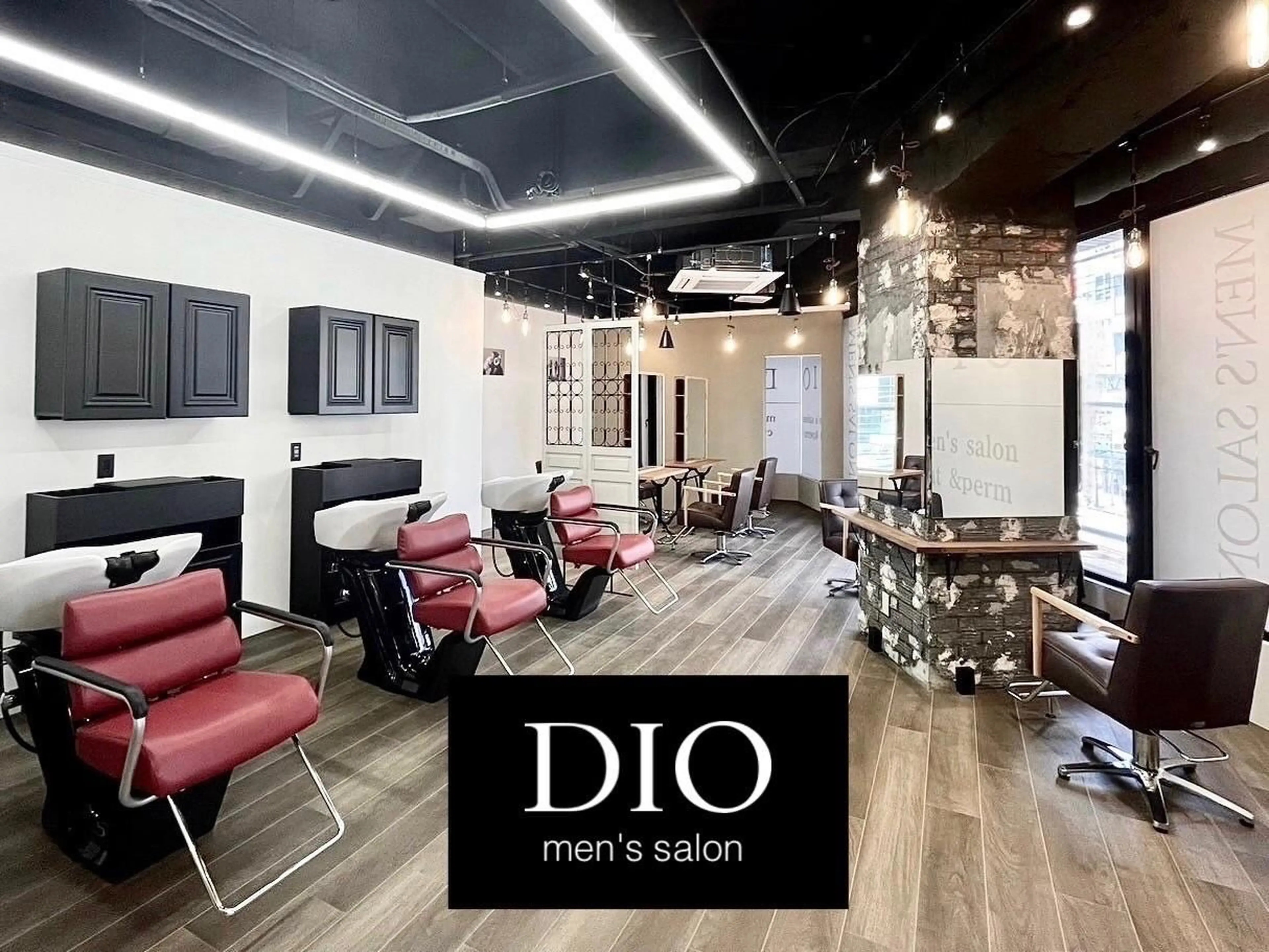 men's salon DIOの内観・外観1