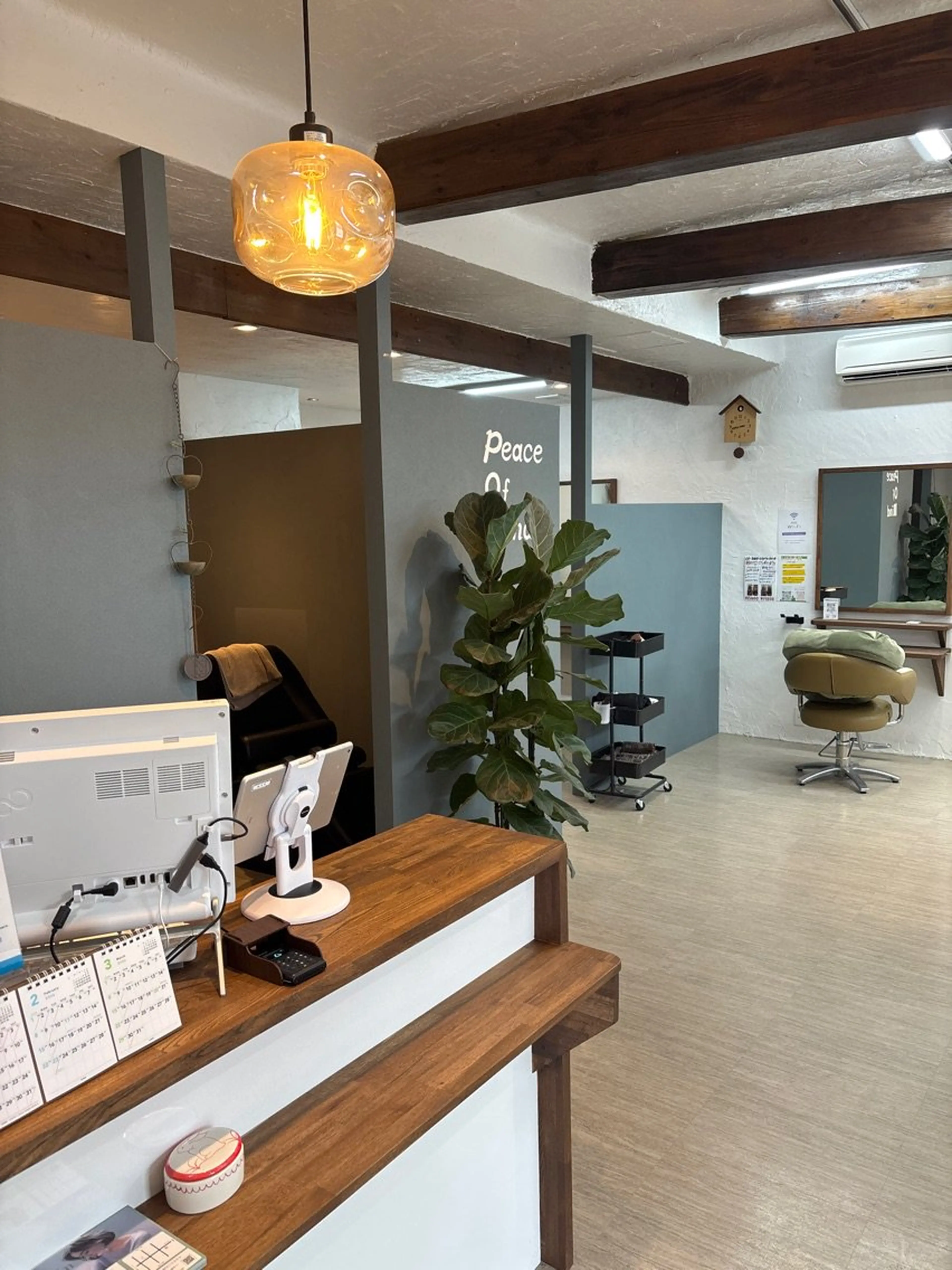 hairsalon Pomの内観・外観2