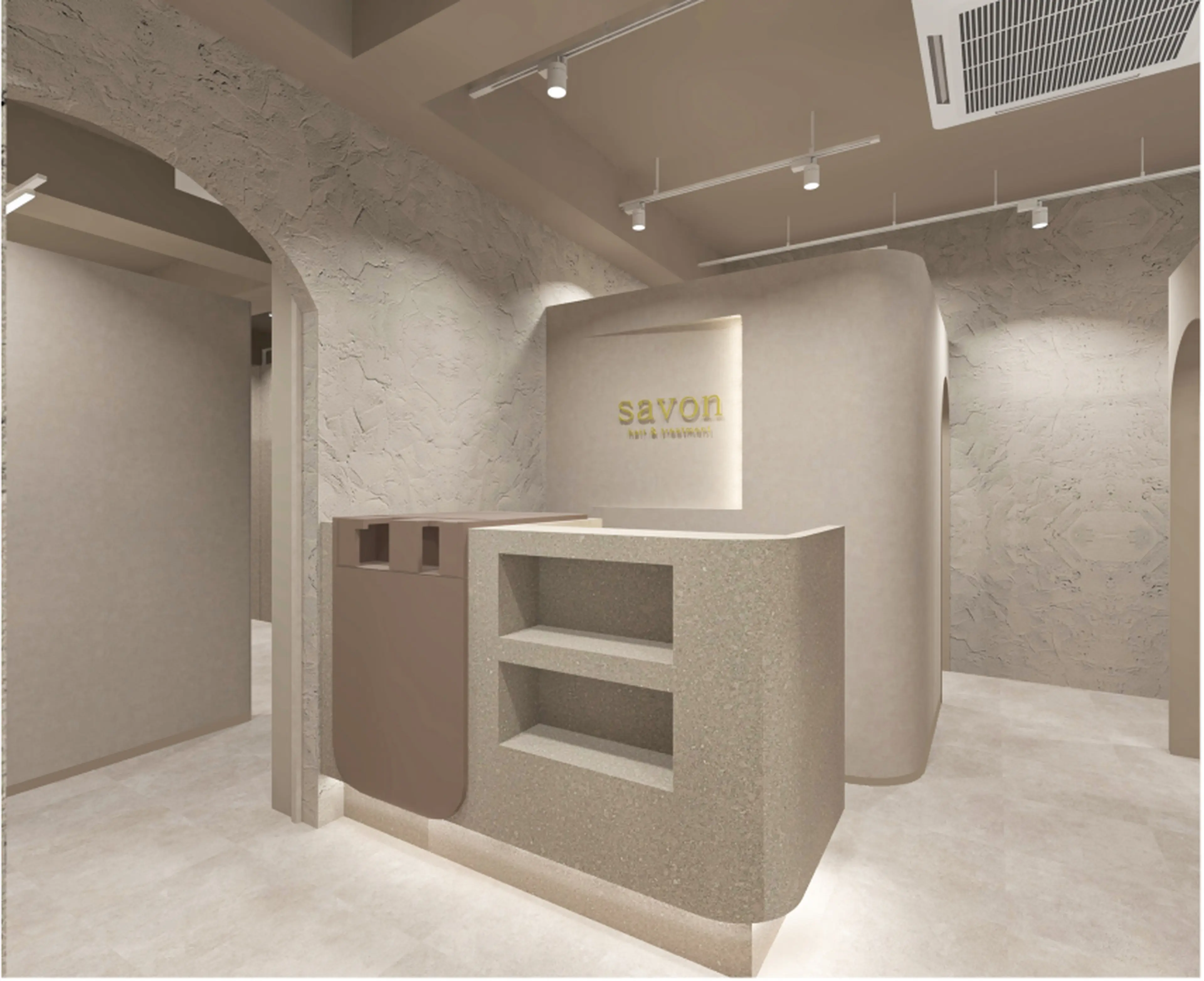 savon hair＆treatment by toccaの内観・外観1