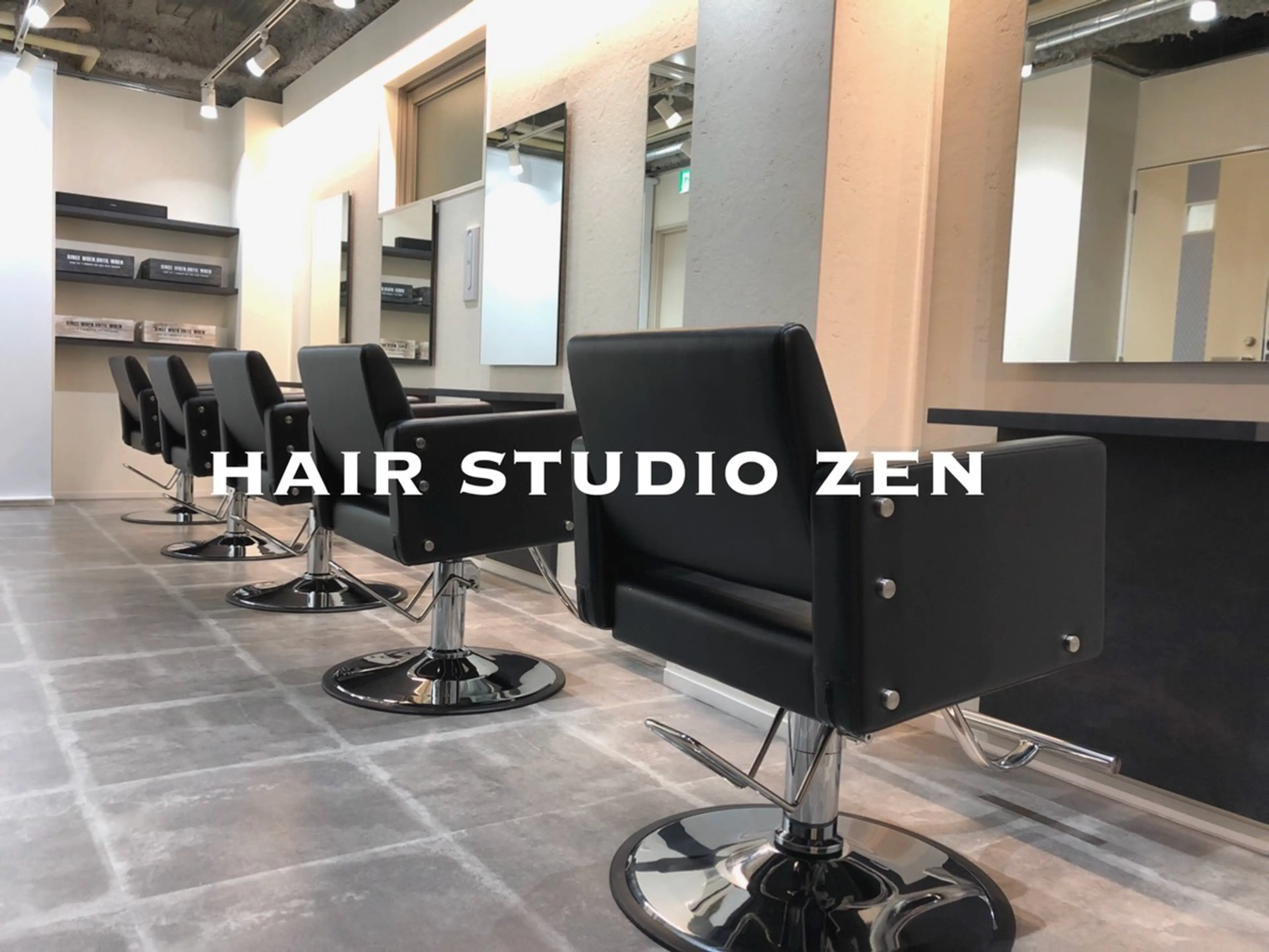 hair studio zen advanceの内観・外観1