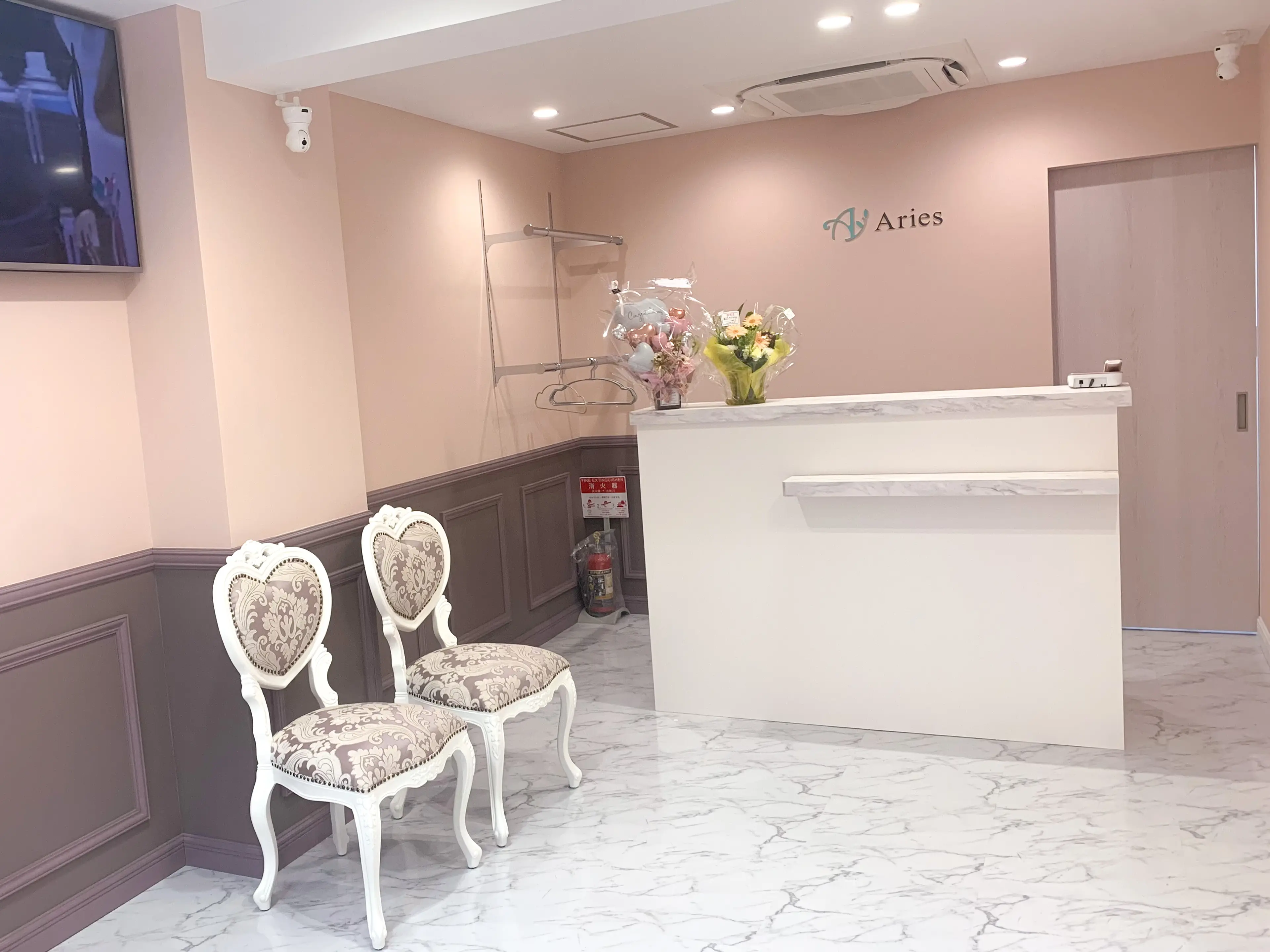 ヘアセットAries渋谷駅西口店の内観・外観2