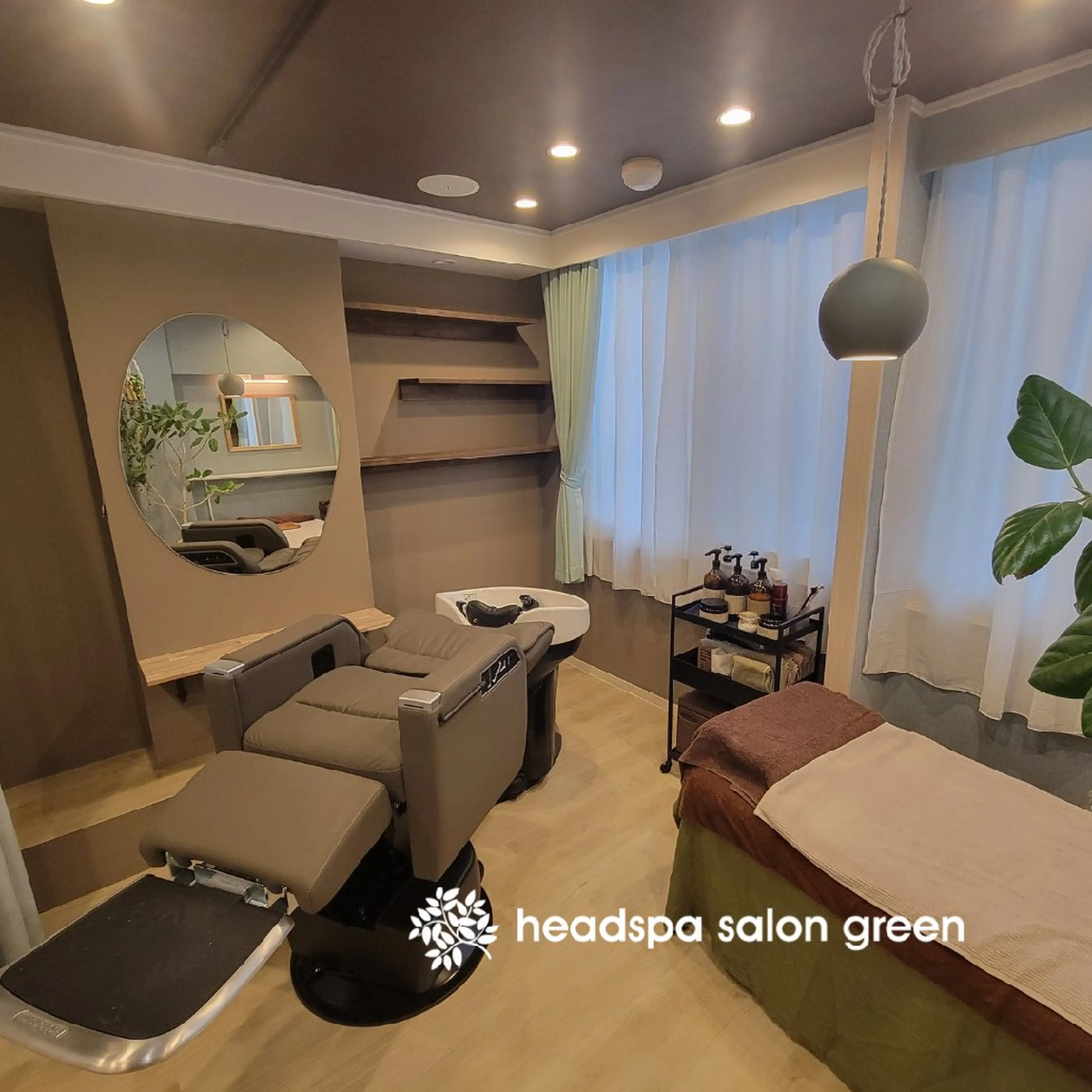 ヘッドスパサロンgreenの内観・外観1