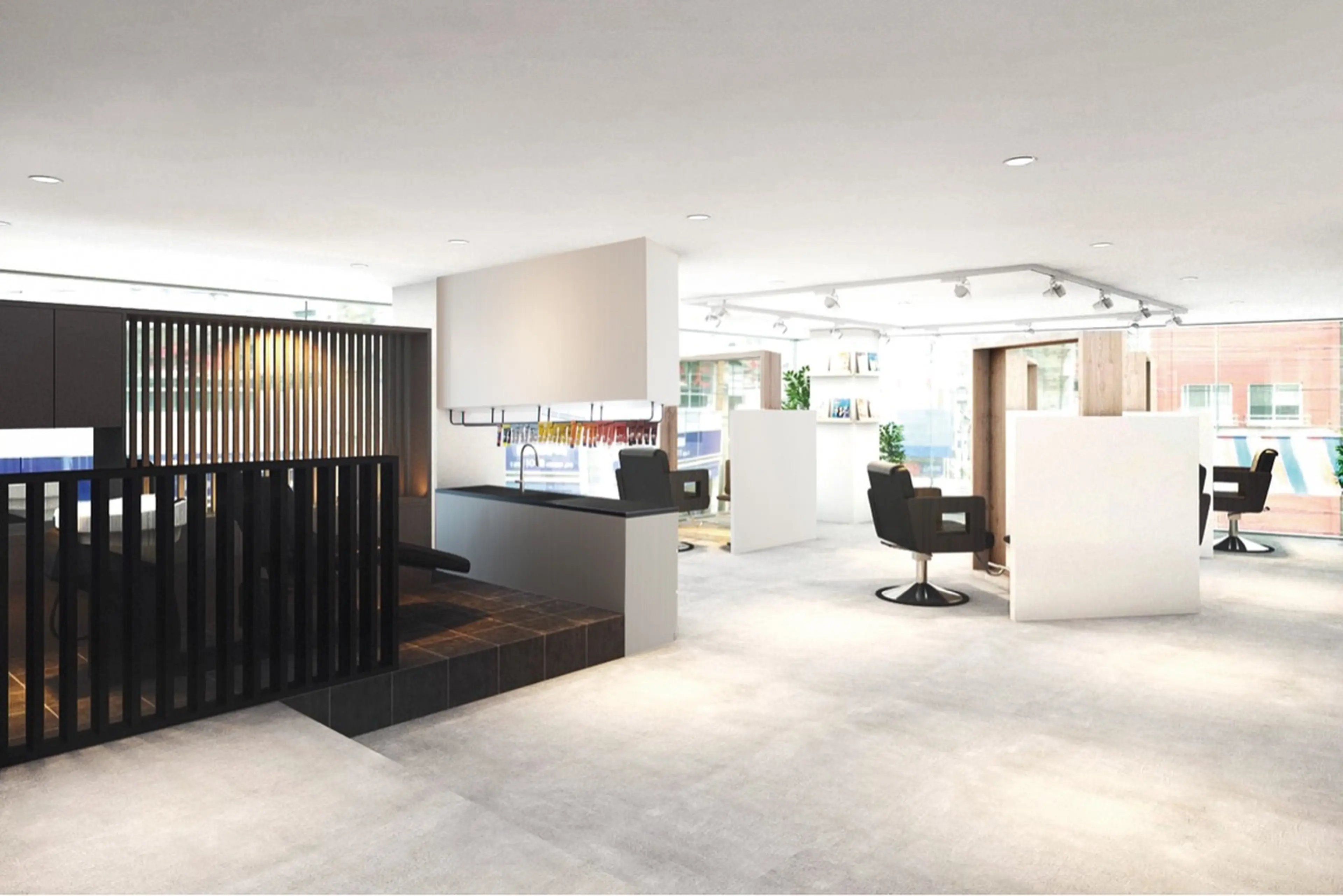 えがお美容室の内観・外観2