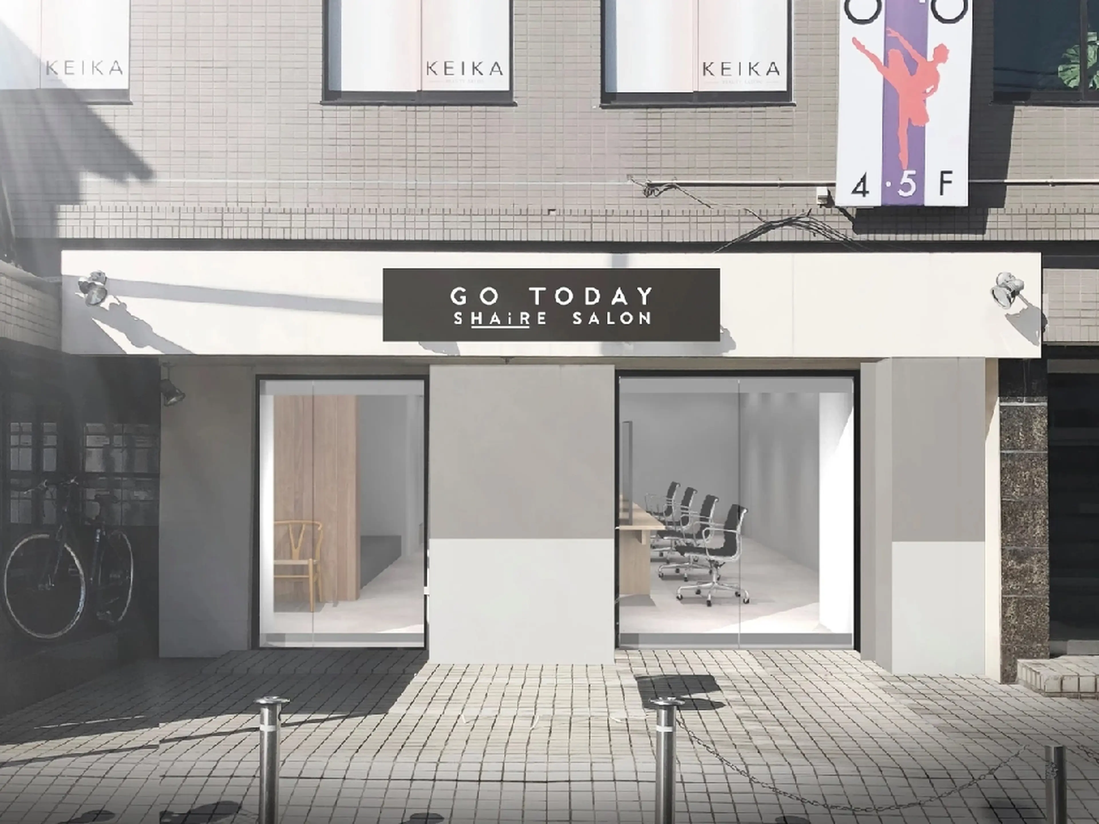GO TODAY SHAiRE SALON　下北沢店の内観・外観1
