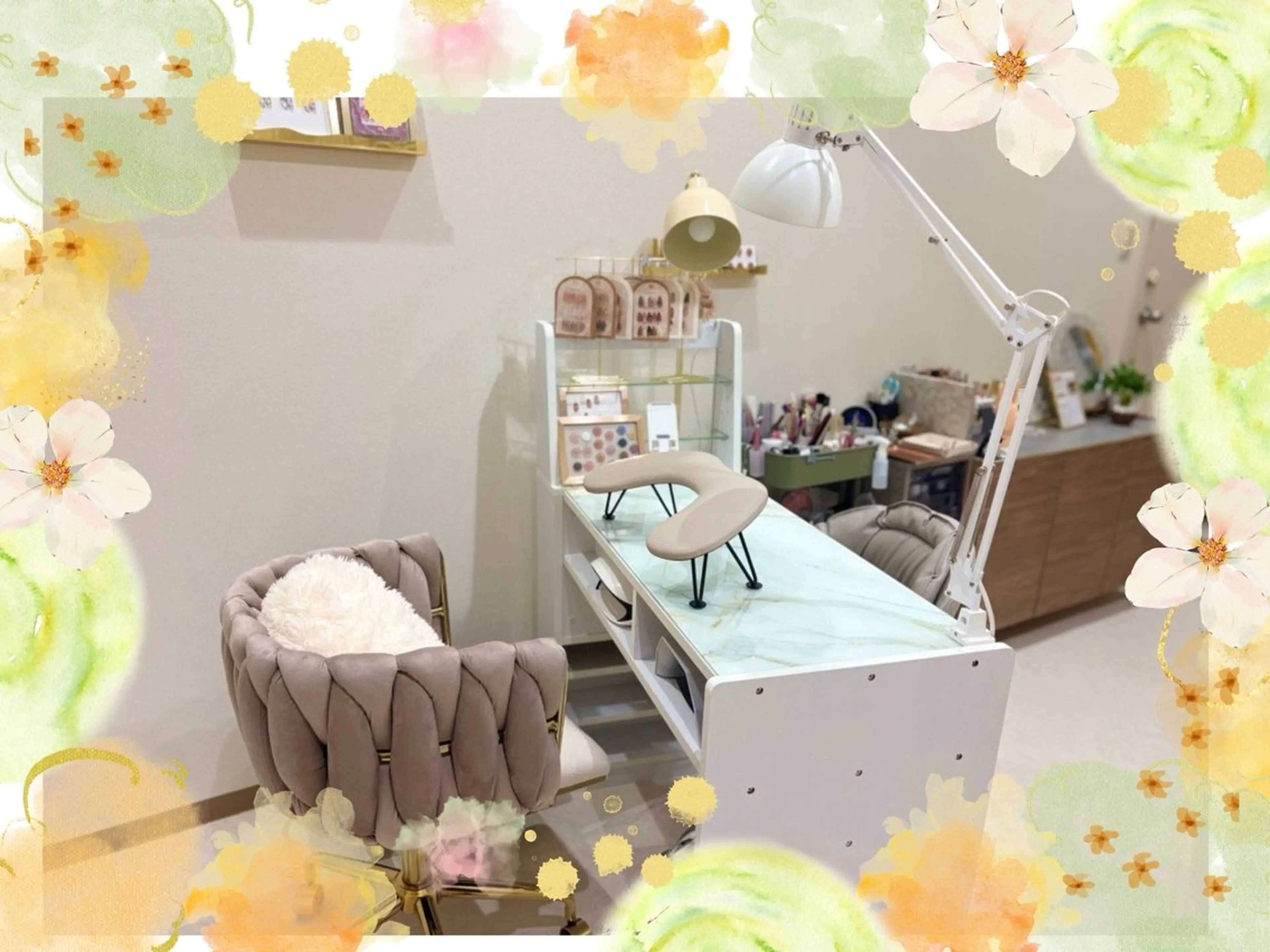 Irresistible  Nailsイレジスティブル ネイルズの内観・外観1