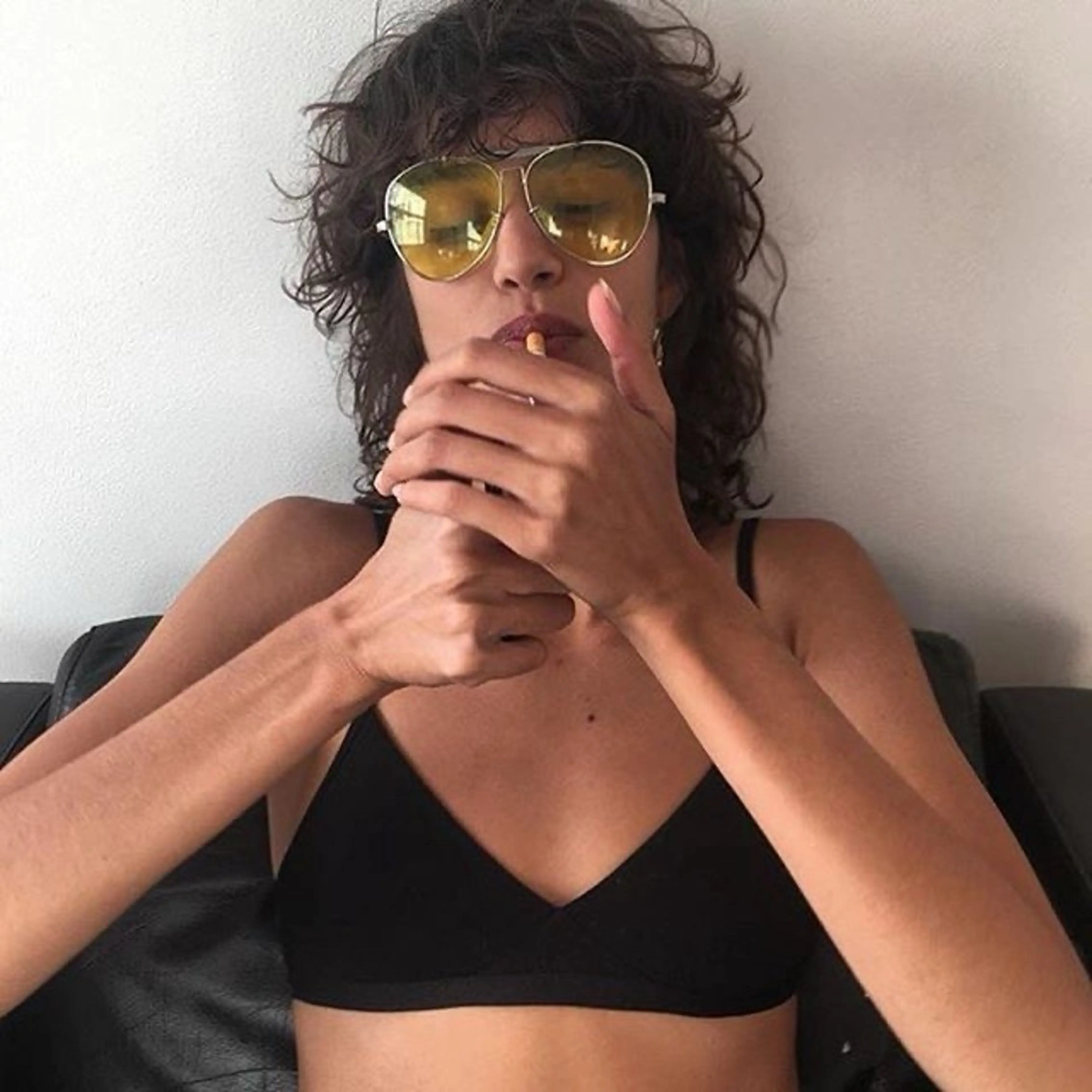 ミディアム パーマ カット パーマ 吉田一輝 外国人パーマのヘアスタイル