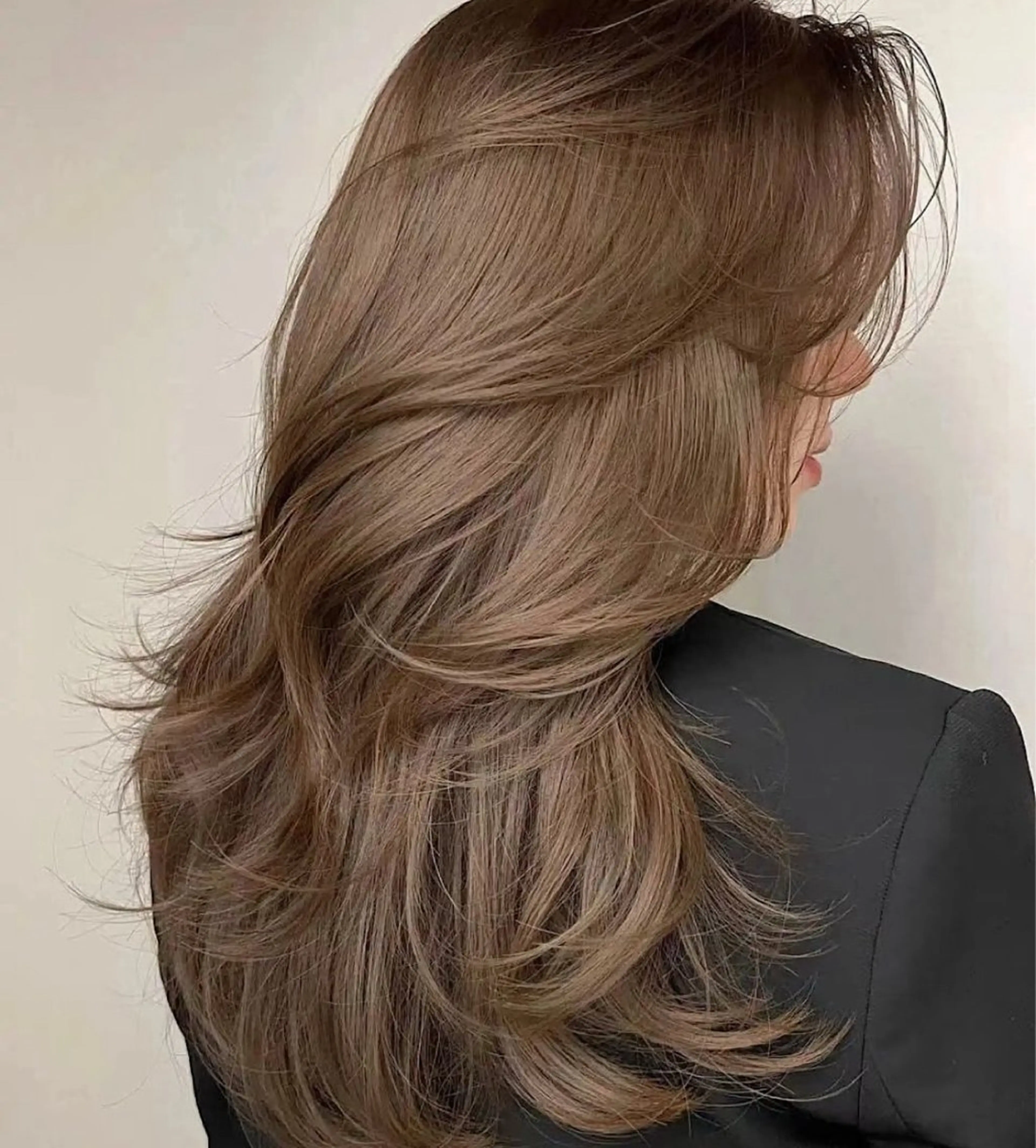 カラー ブリーチ ブリーチなしカラー ヘアカラー トリートメント ヘアセット ARMONY表参道店所属・韓国風レイヤーカラー ライムのヘアスタイル