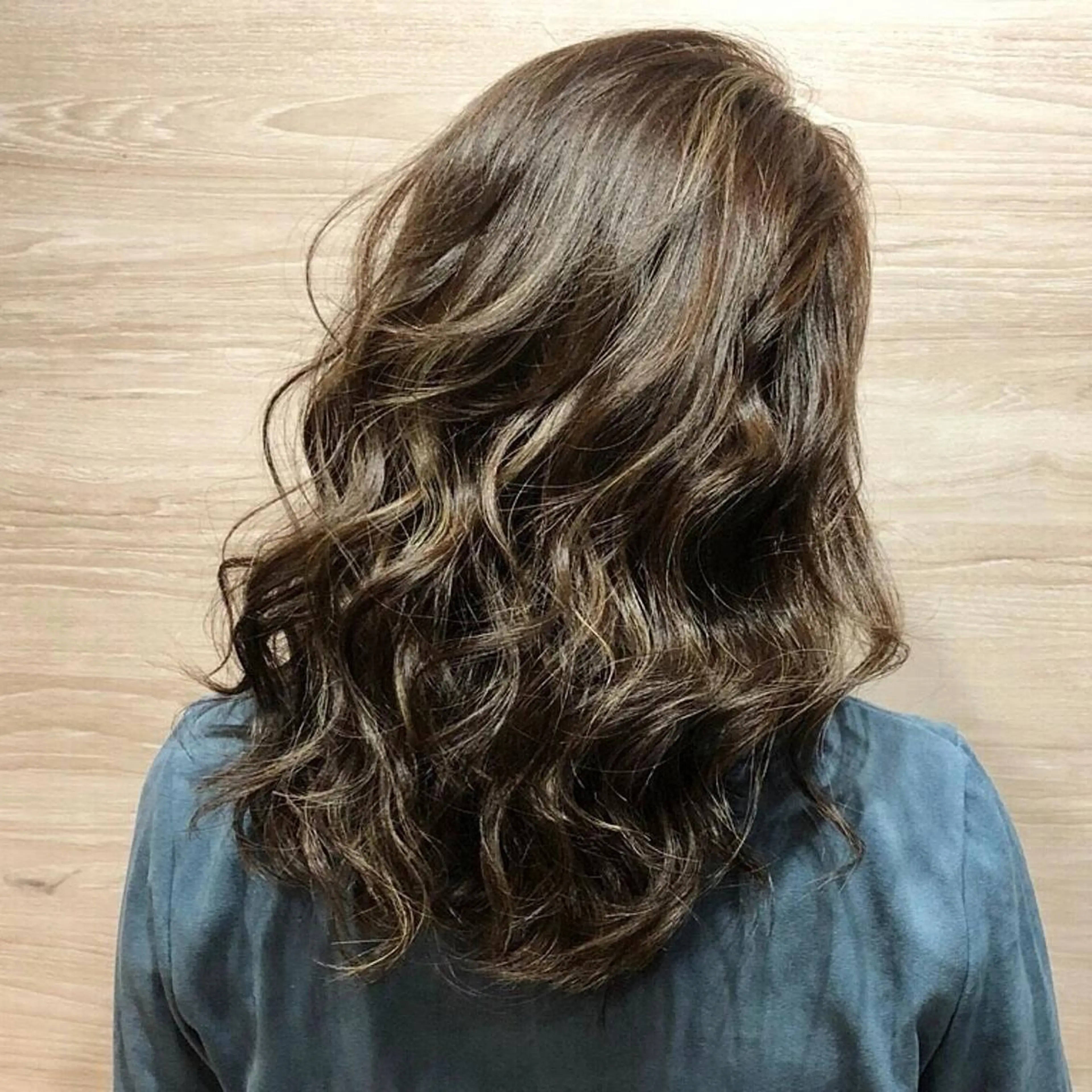 セミロング 髪質改善/縮毛/新宿 🫧SUZUKA🫧のヘアスタイル