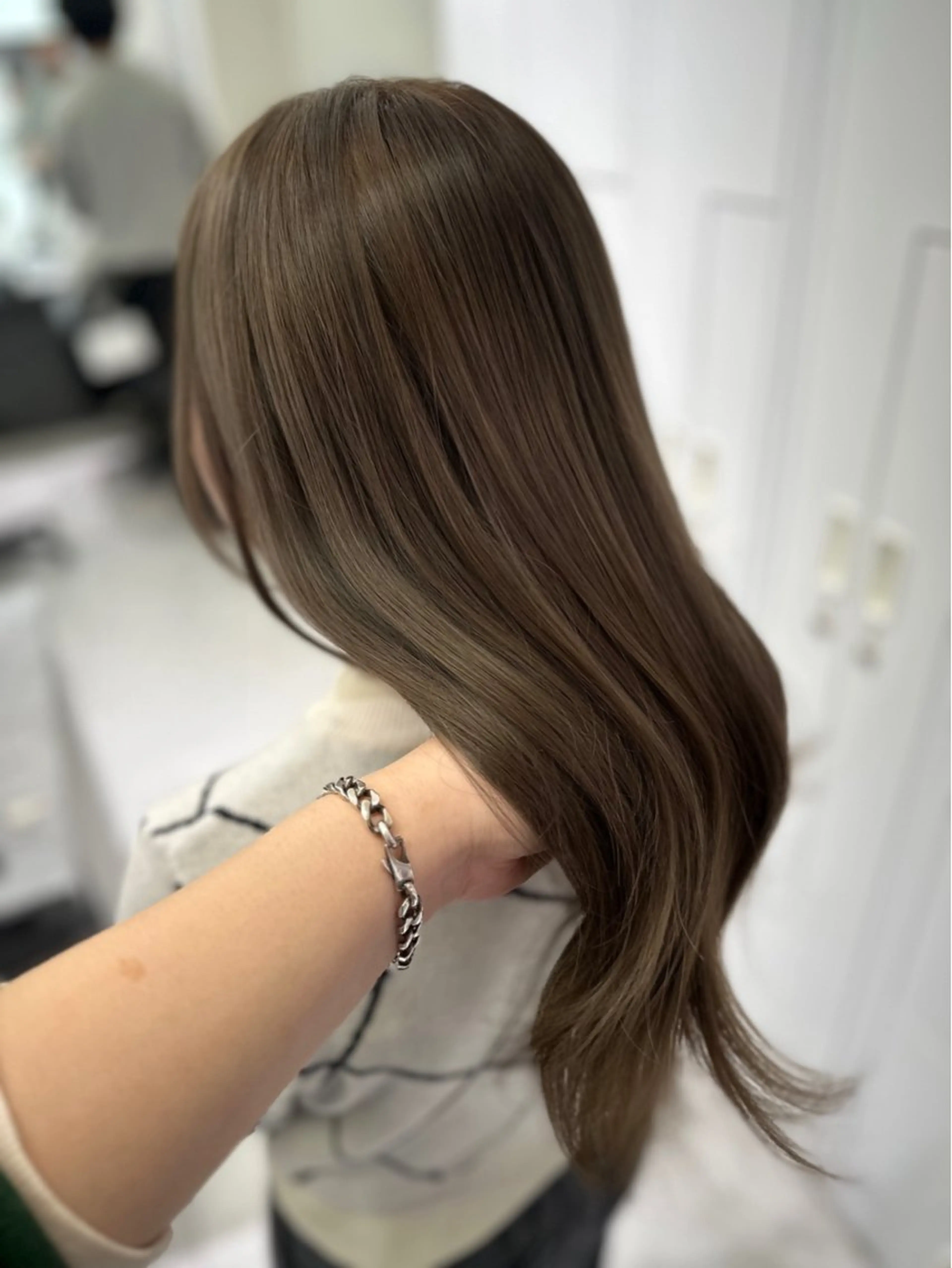 セミロング カラー カット ヘアカラー トリートメント piLLon/ RYUKAのヘアスタイル