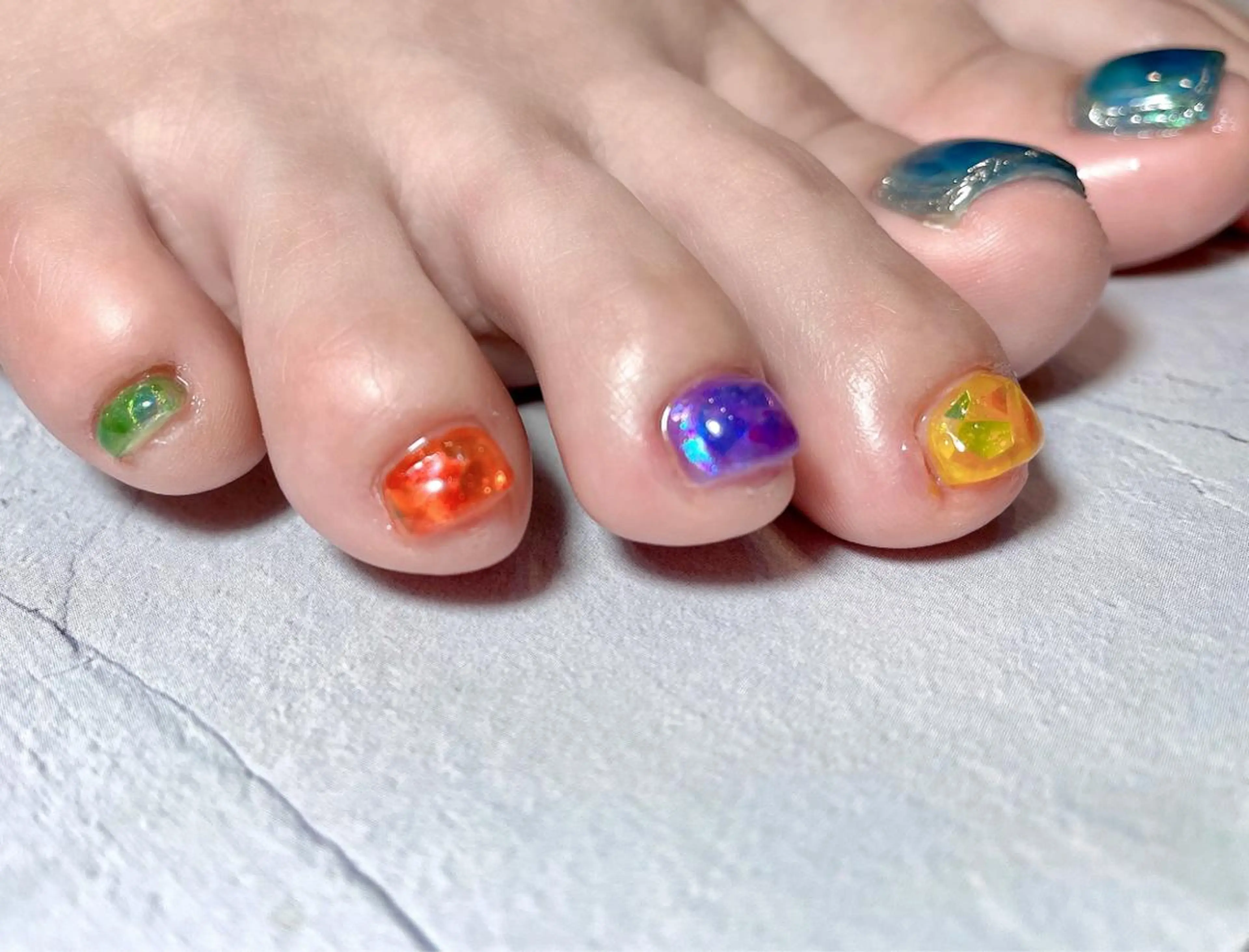 ネイル Spiky とうげ ふうかのネイルデザイン