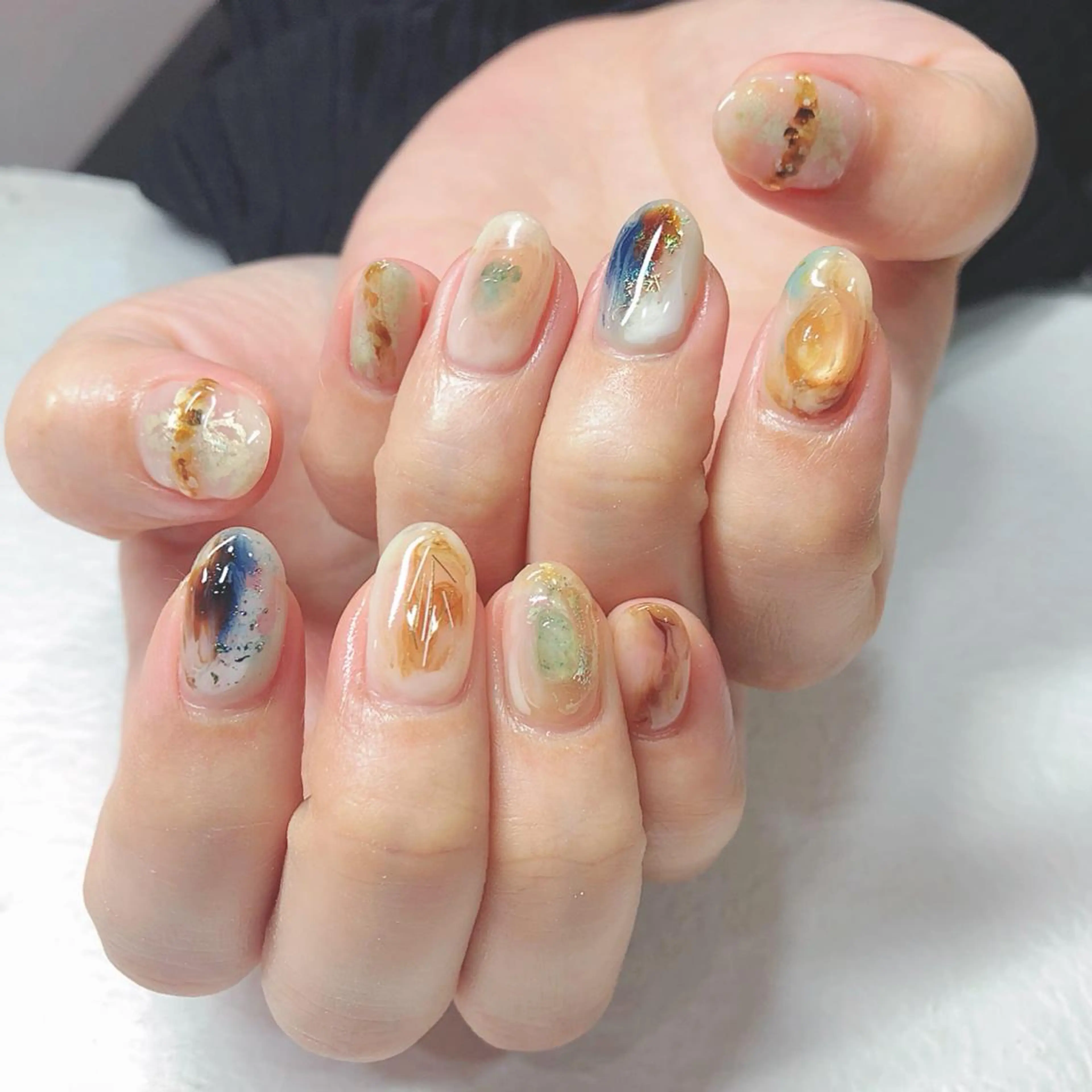 ネイル ハンドネイル liddell Murakamiのネイルデザイン