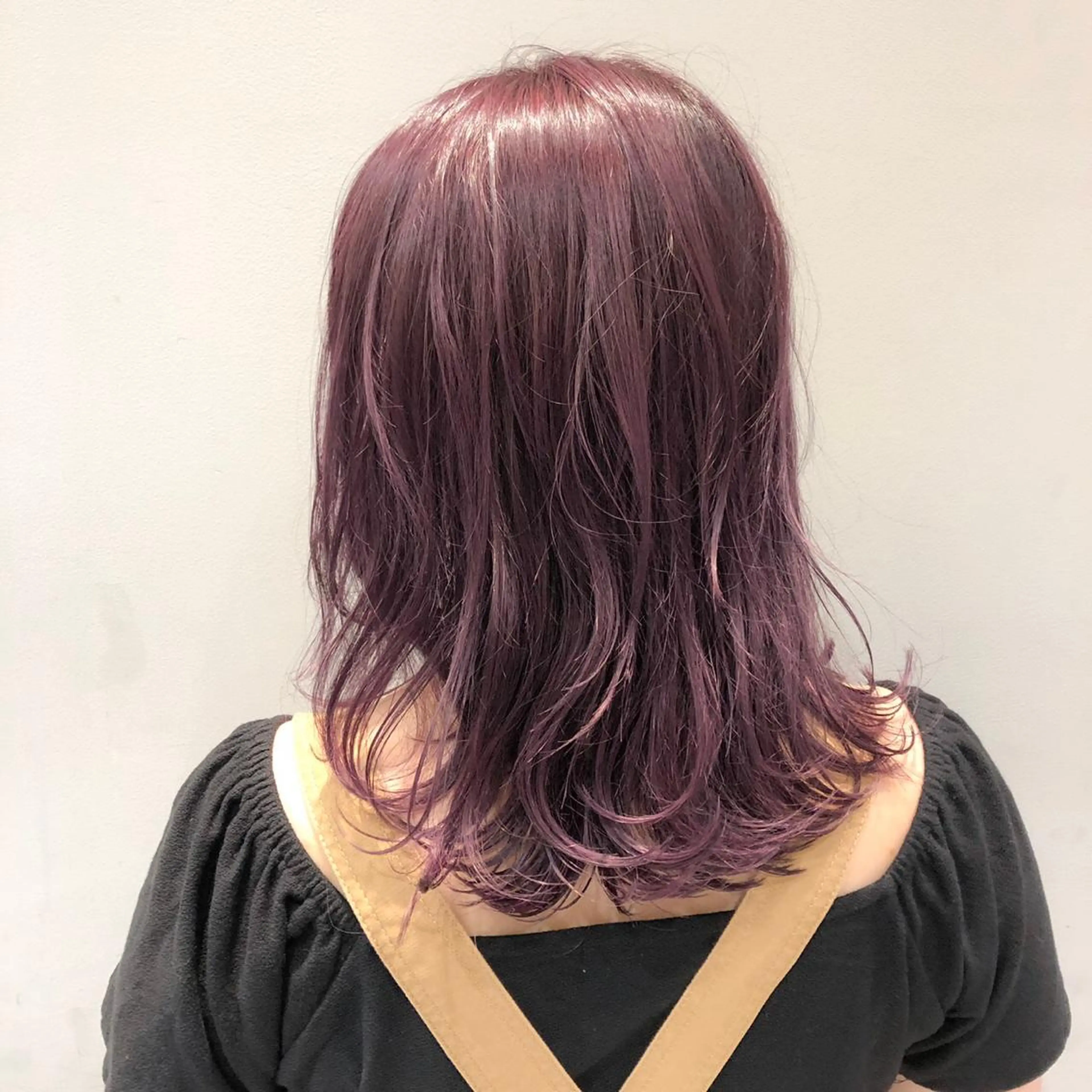 ミディアム 似合わせ艶髪カラー ❤️ハダユミのヘアスタイル