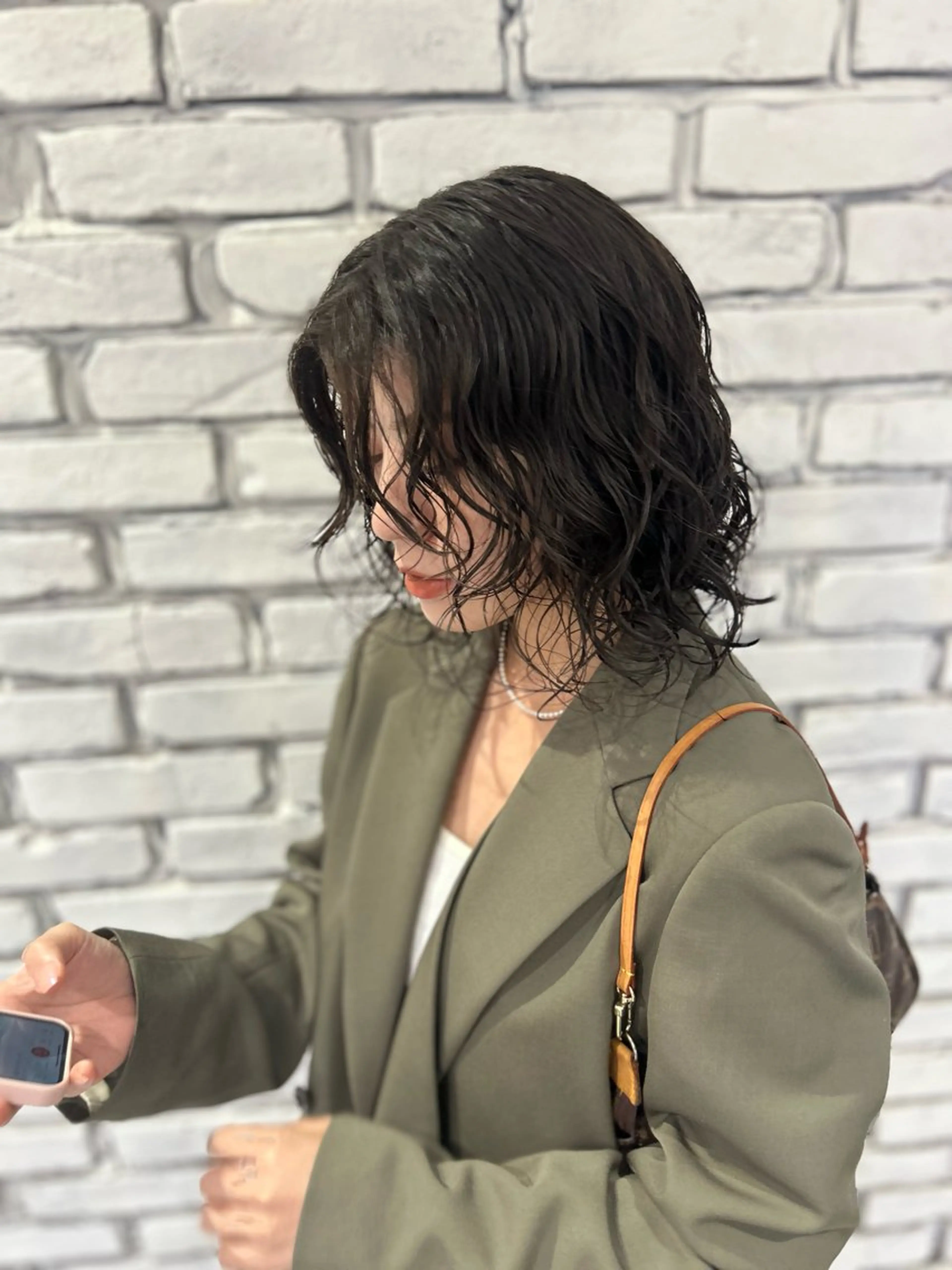 カット × デジタルパーマの写真