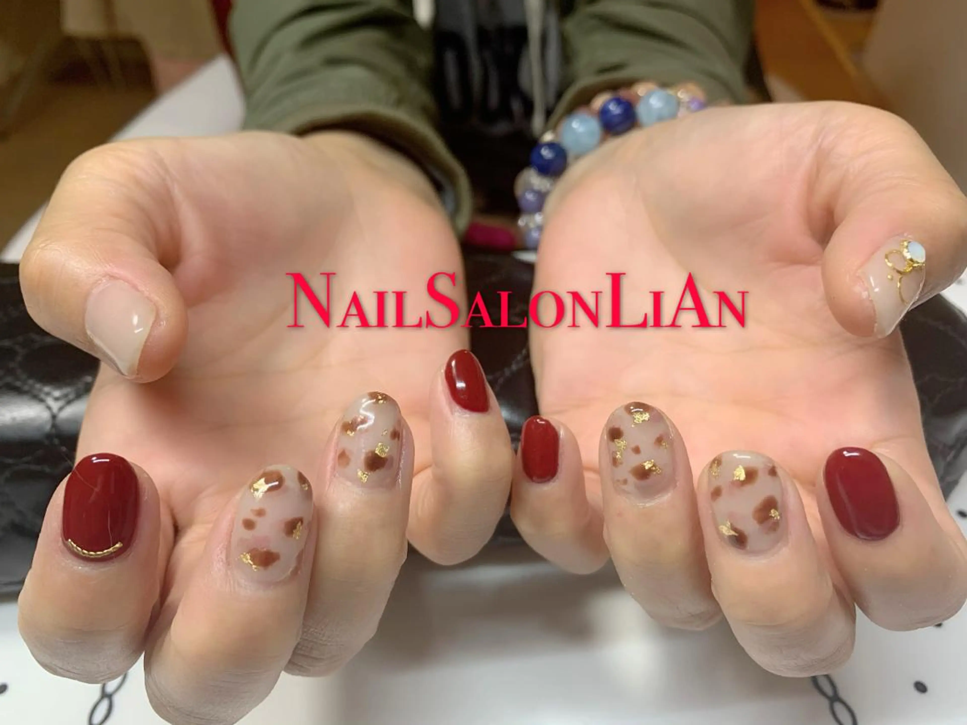 ネイル 持ち込み ハンドネイル NailSalon LiAnのネイルデザイン