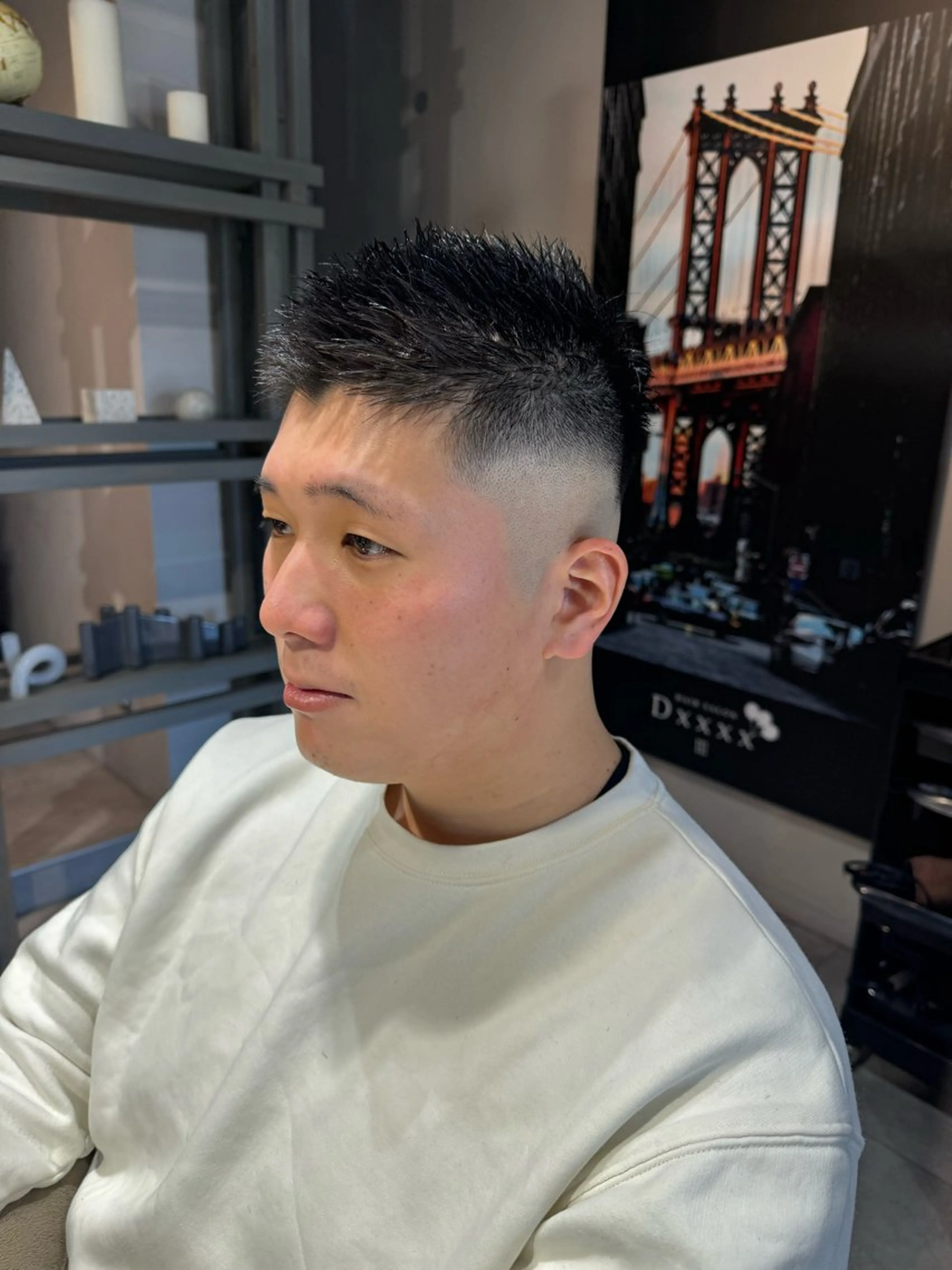 ショート メンズ フェードカット カット Dxxxx III所属・女性目線の大人 メンズ*Ayakaのヘアスタイル