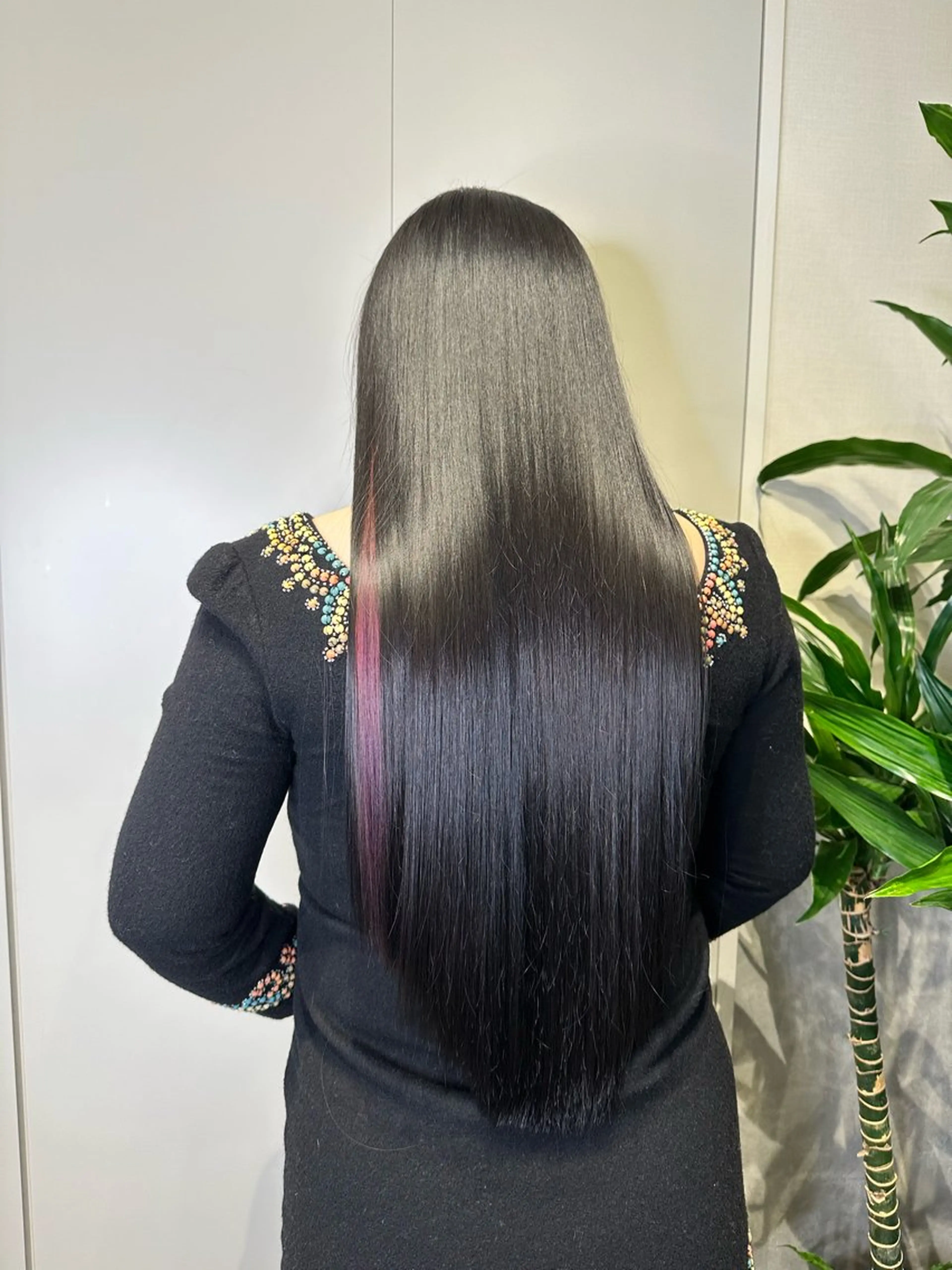 ロング 髪質改善 トリートメント トリートメント 🦋レイヤーカット ミドリカワ🦋のヘアスタイル