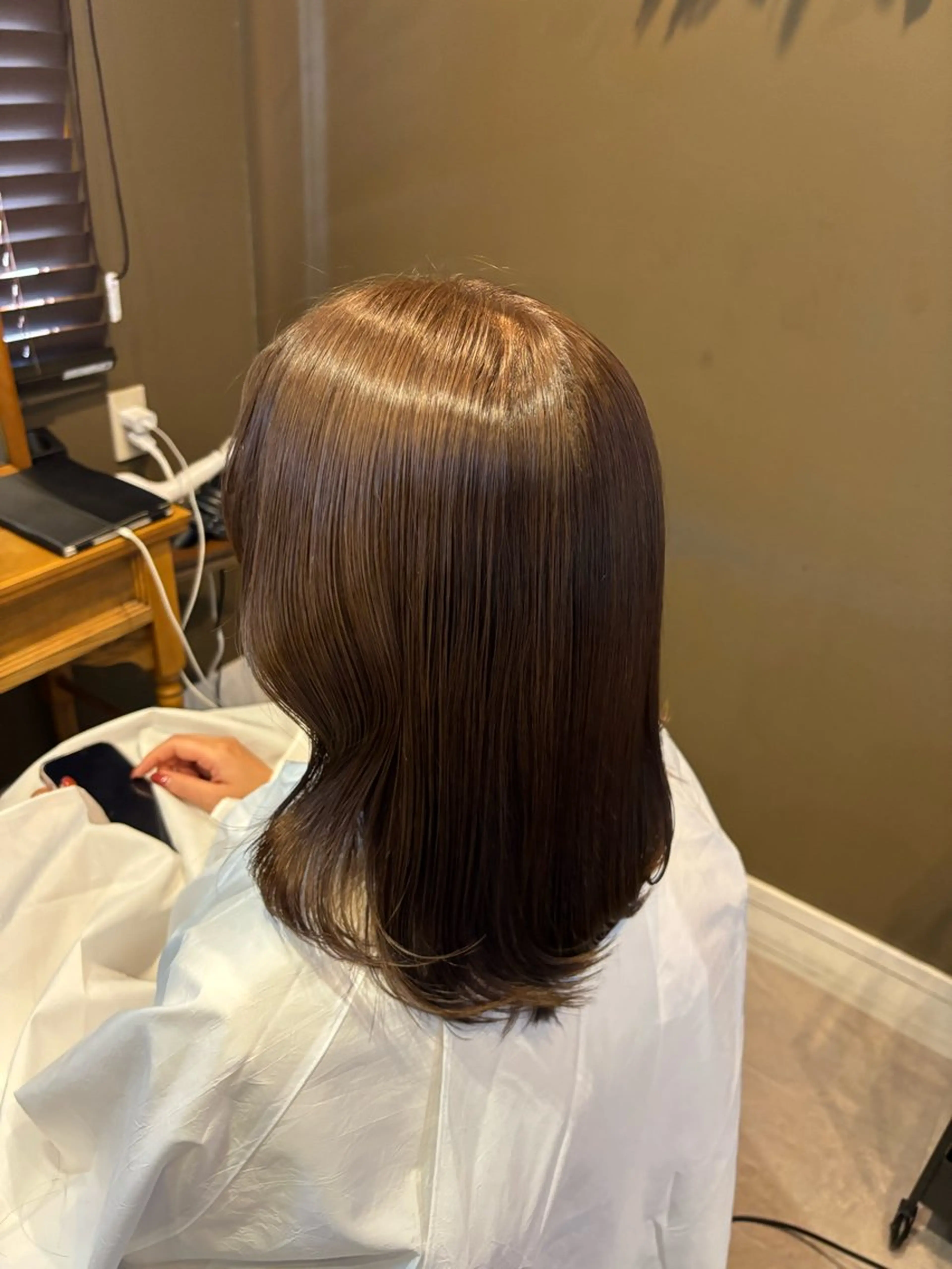 ミディアム レシェル桑名店所属・reciel / rinaのヘアスタイル