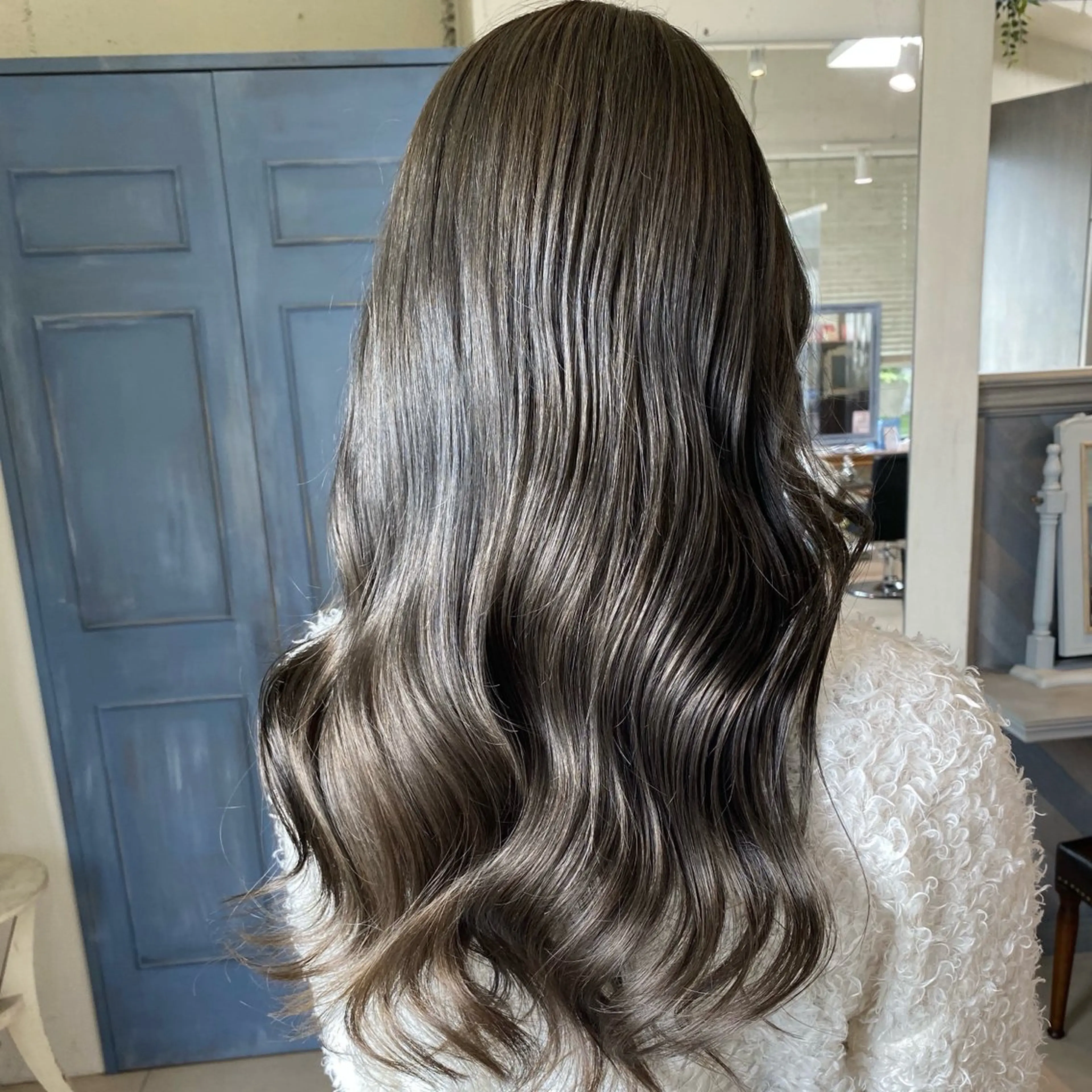 ロング カラー 髪質改善 竹川裕太のヘアスタイル