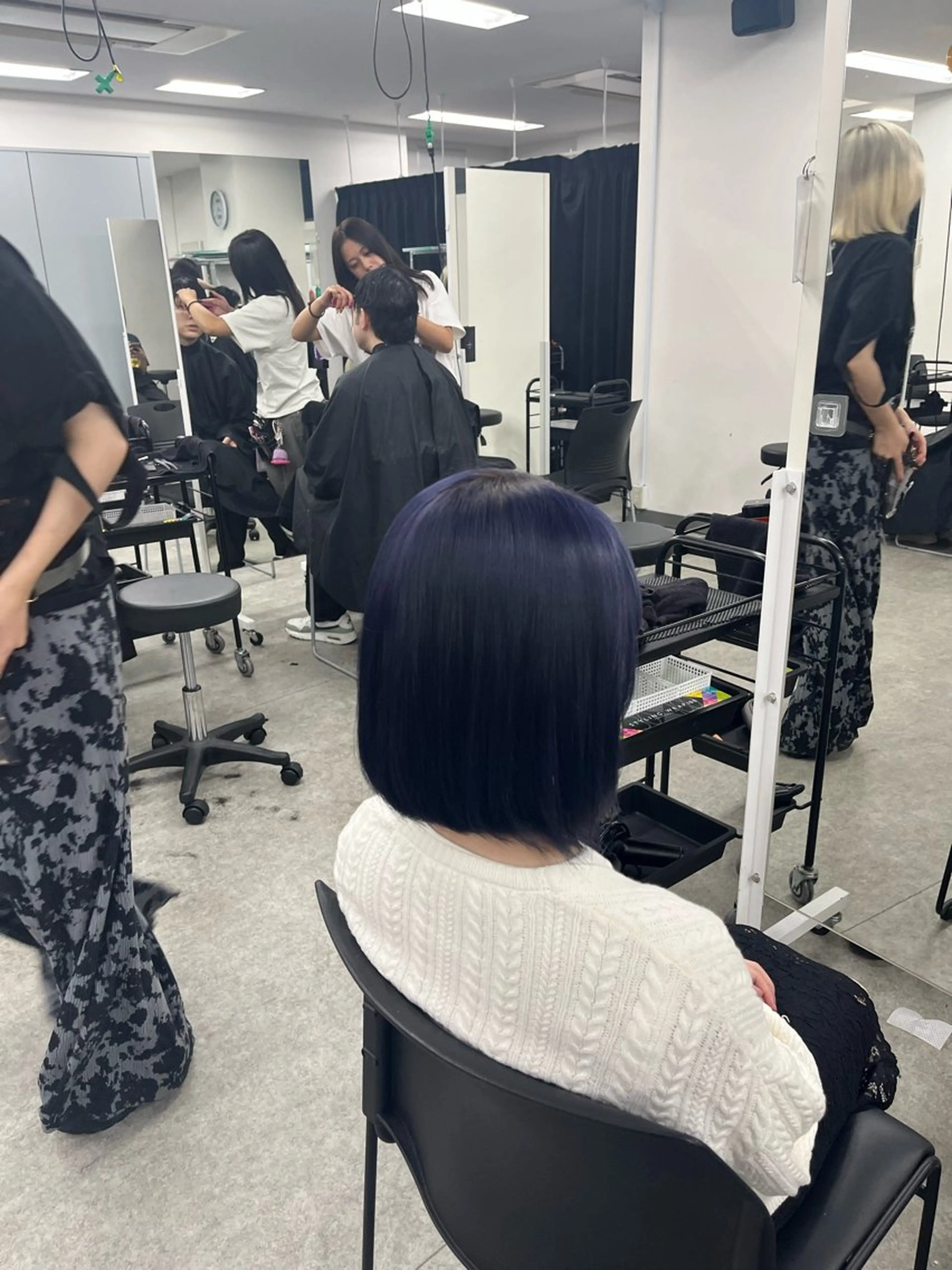 ミディアム カラー ヘアカラー トリートメント 透明感カラー 艶髪🫧Yumaのヘアスタイル