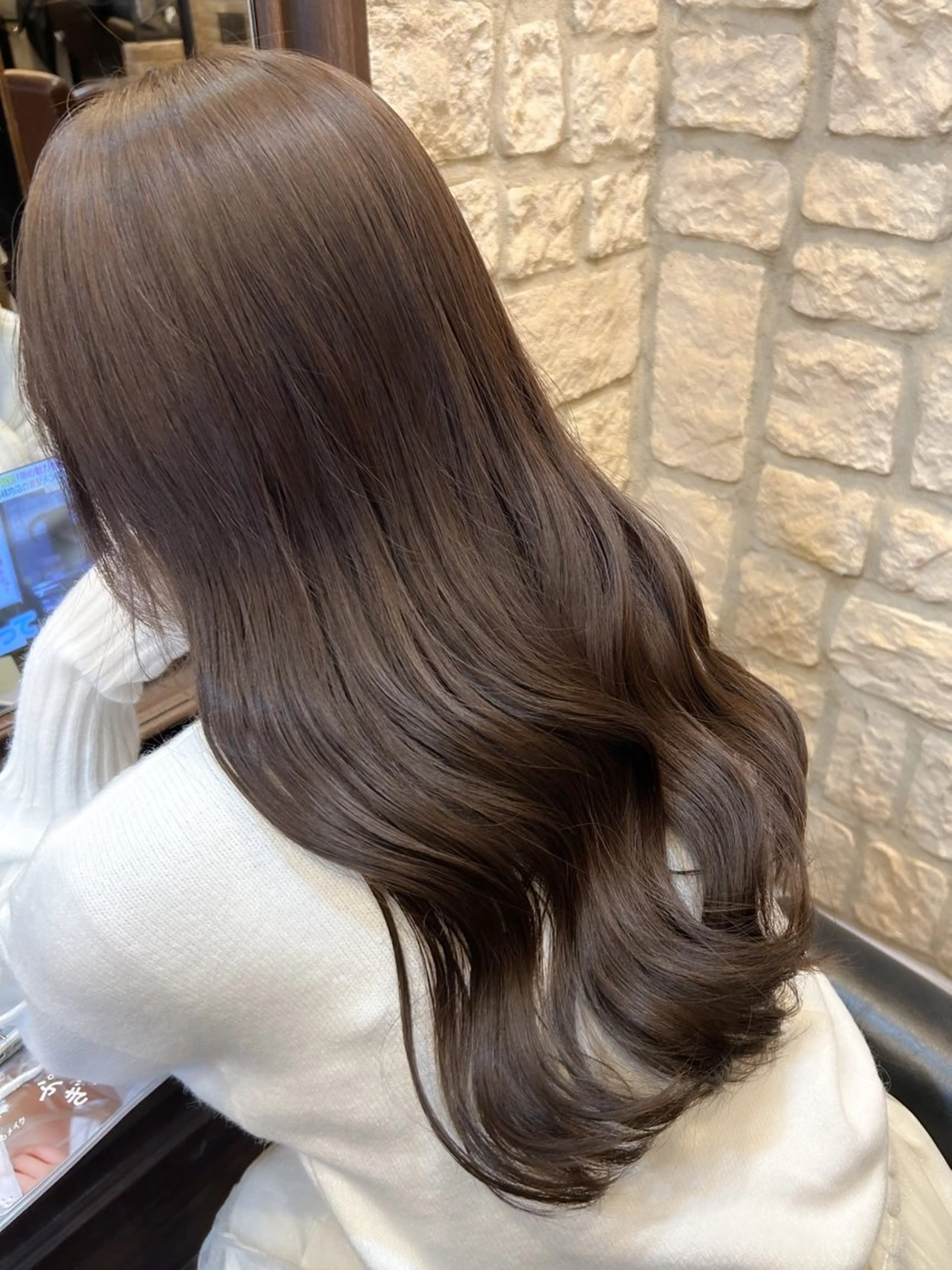 ロング カラー ベージュカラー ブリーチ 🪼宮当 亜海🪼のヘアスタイル