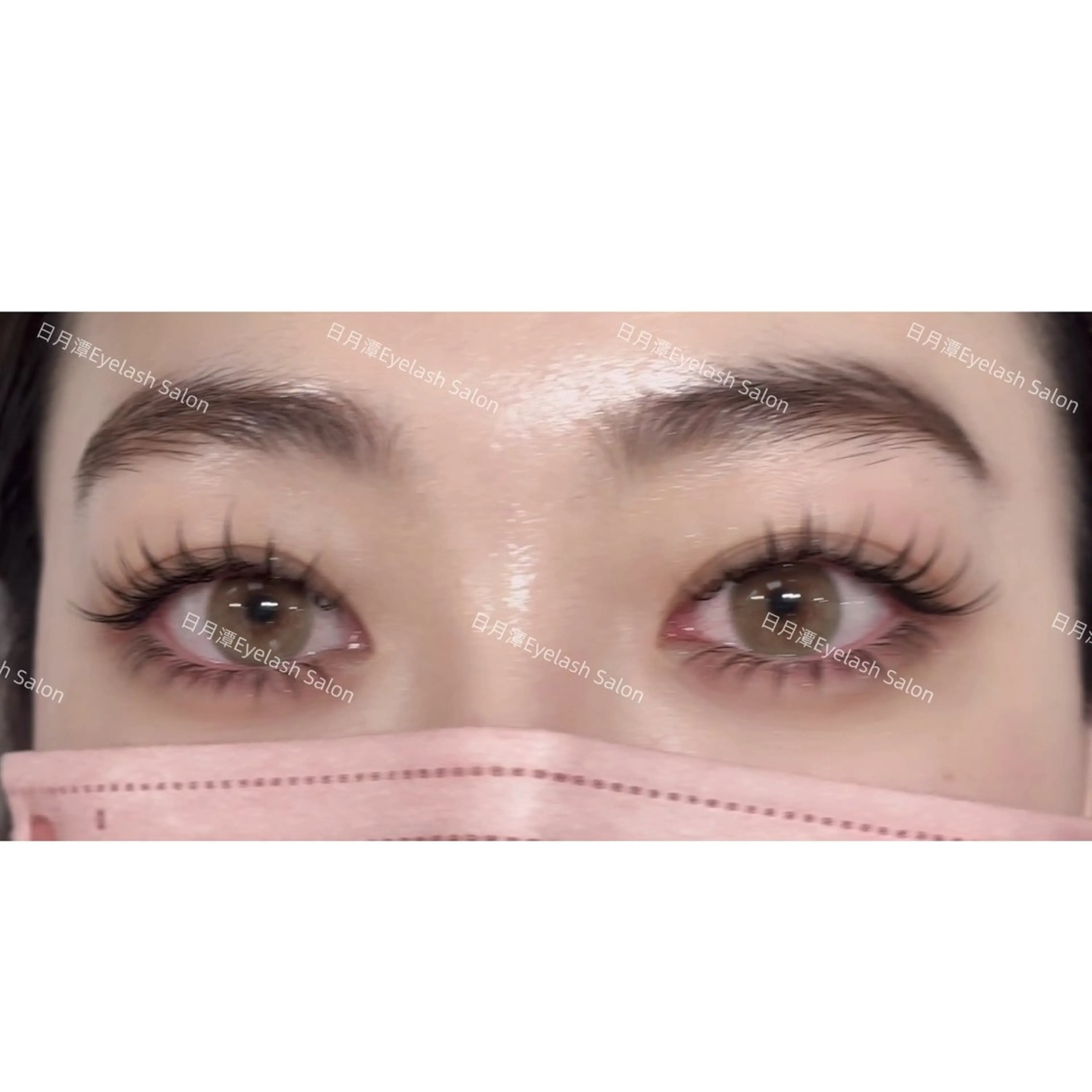 マツエク・マツパ 束感まつ毛 ワンホンマツエク 🔆日月潭🌙 銀座店のマツエク・マツパデザイン