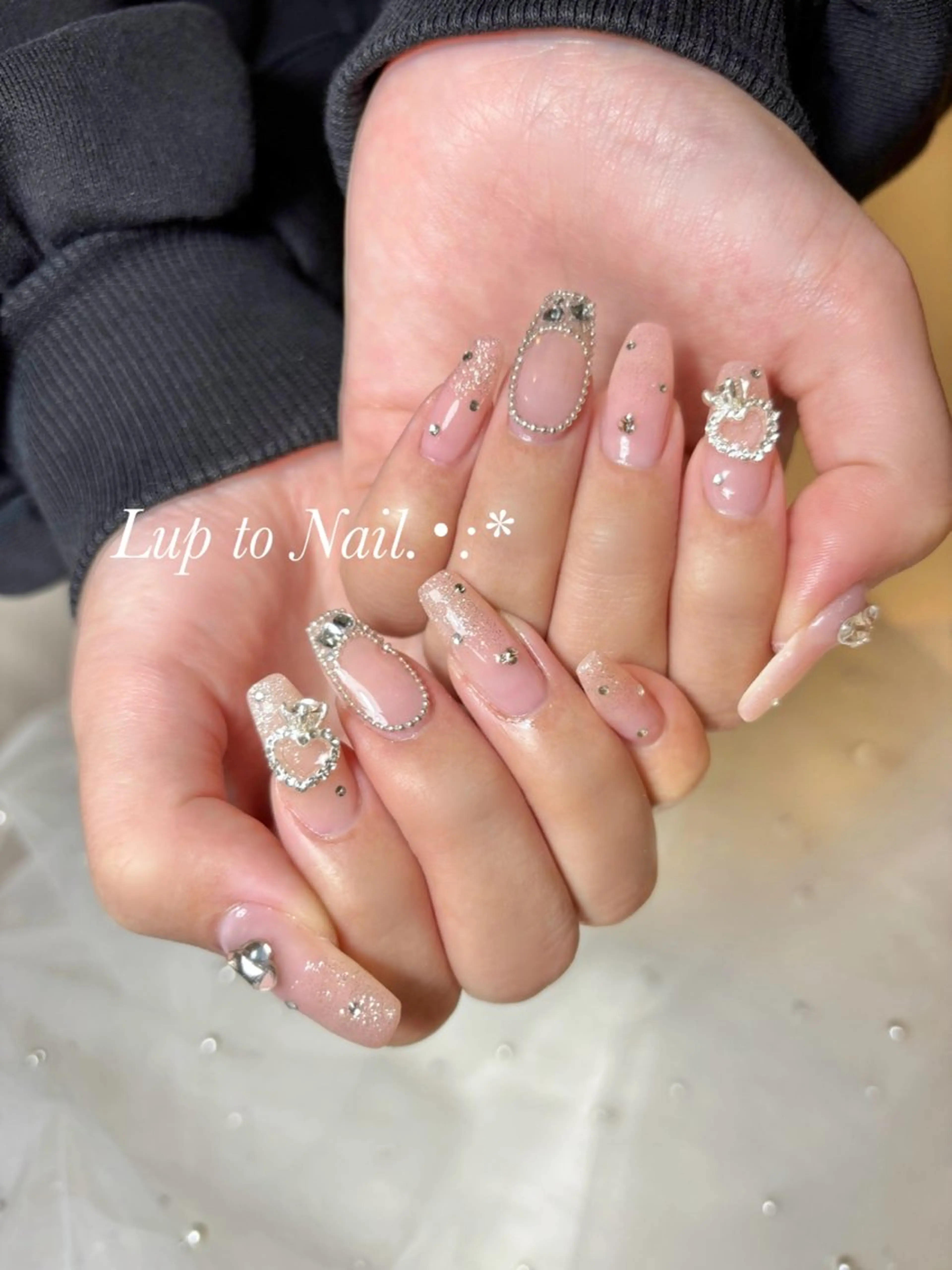 ネイル 春ネイル Lupto　Nail 【リップトゥネイル】のネイルデザイン