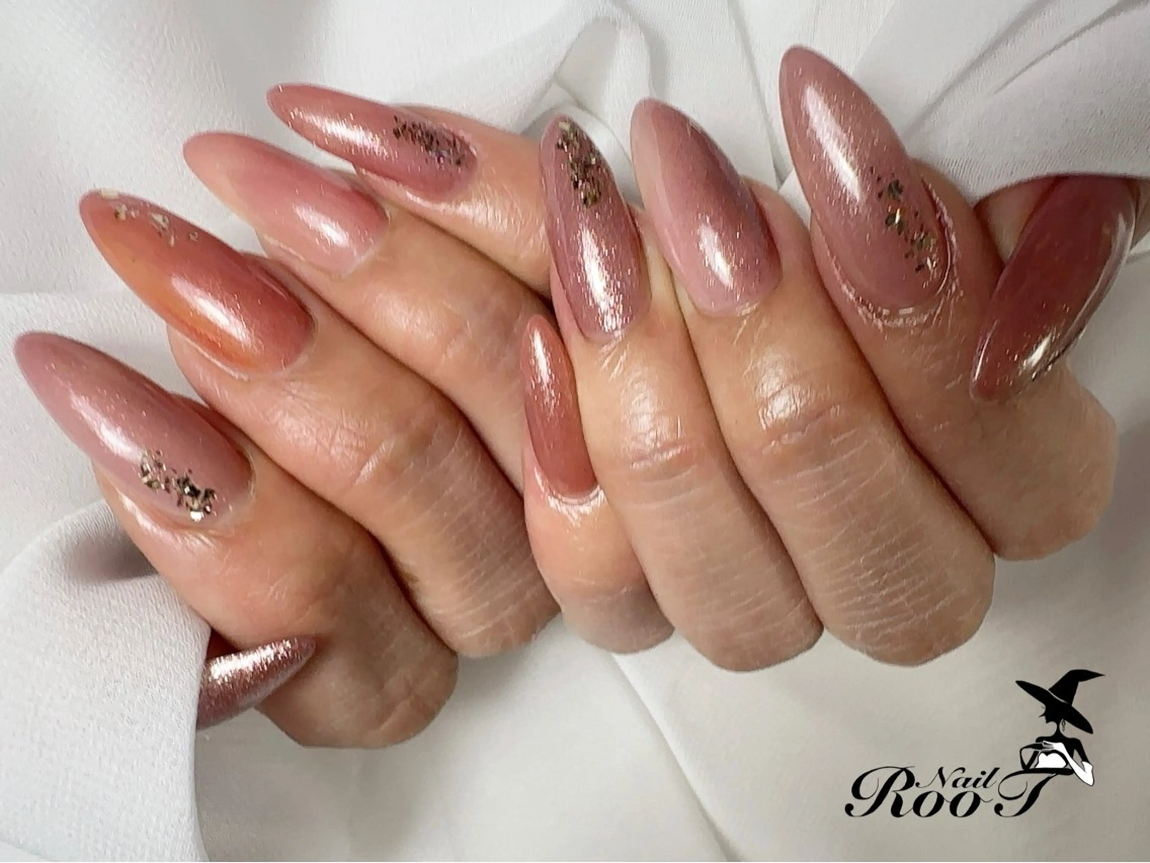 ネイル ニュアンスネイル ハンドネイル RooT Nailのネイルデザイン