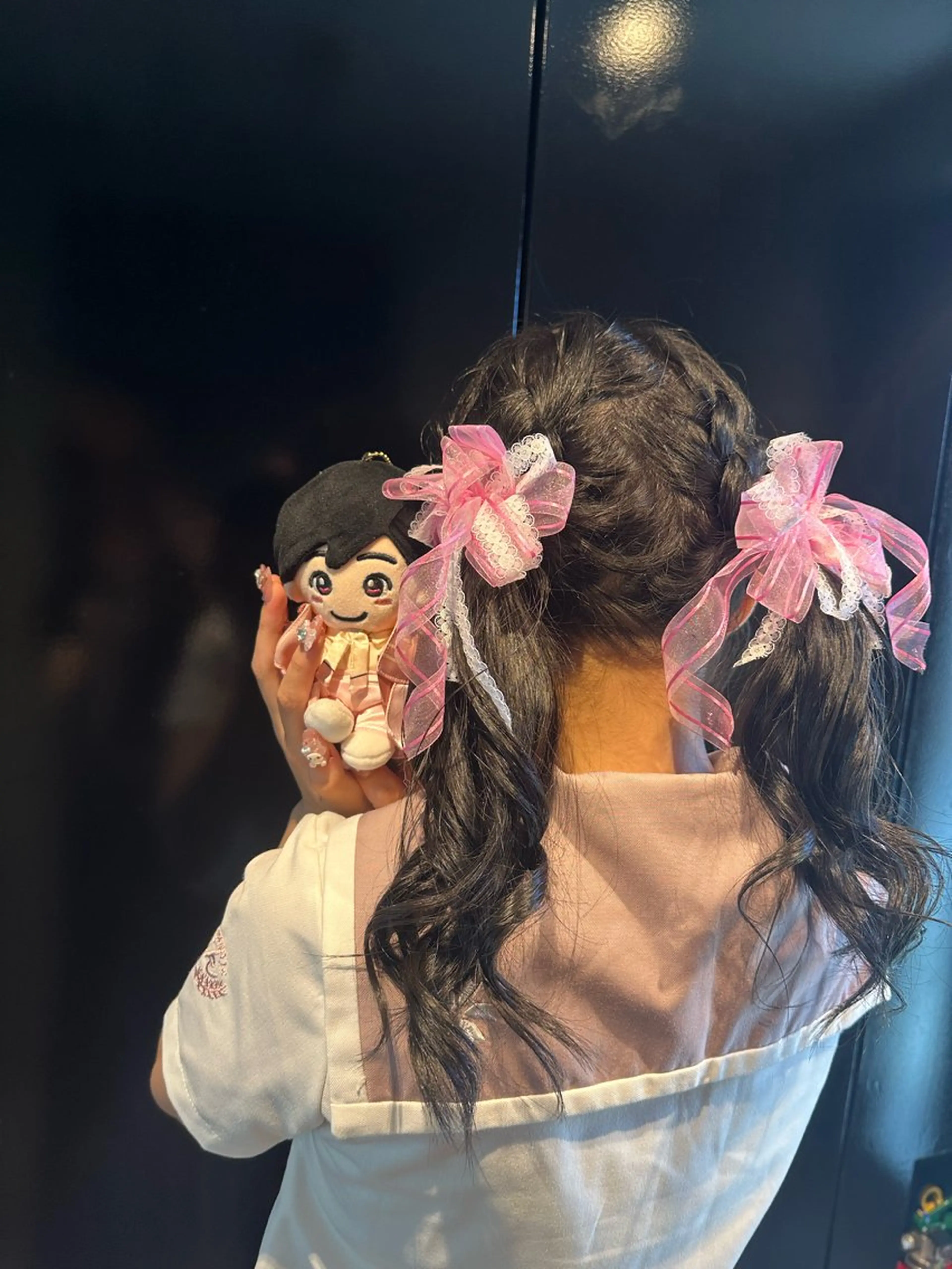 ロング ヘアアレンジ ヘアセット 髪質改善⭐️縮毛矯正 吉祥寺⭐️Rinaのヘアスタイル