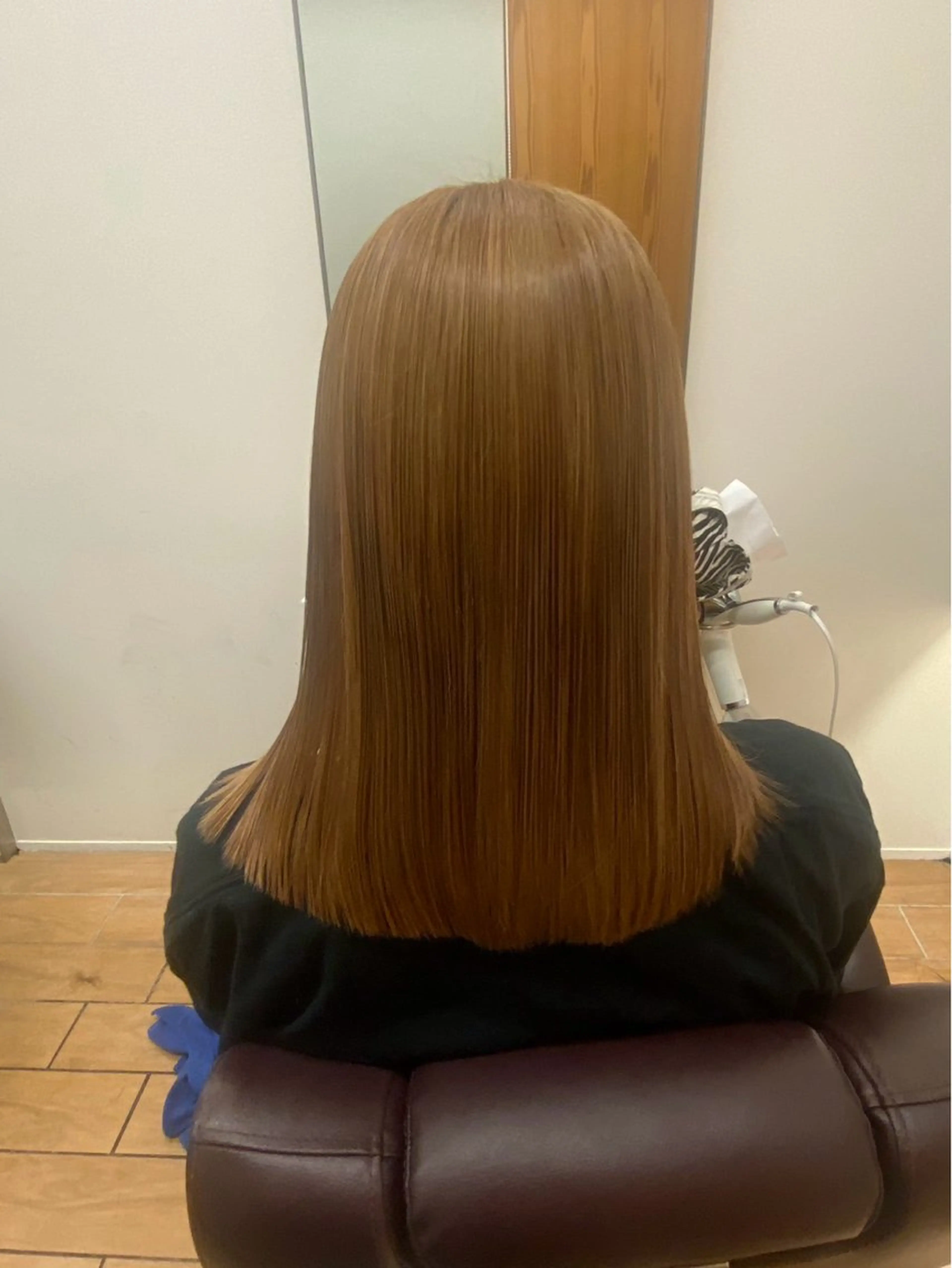 カラー 山木 花音のヘアスタイル