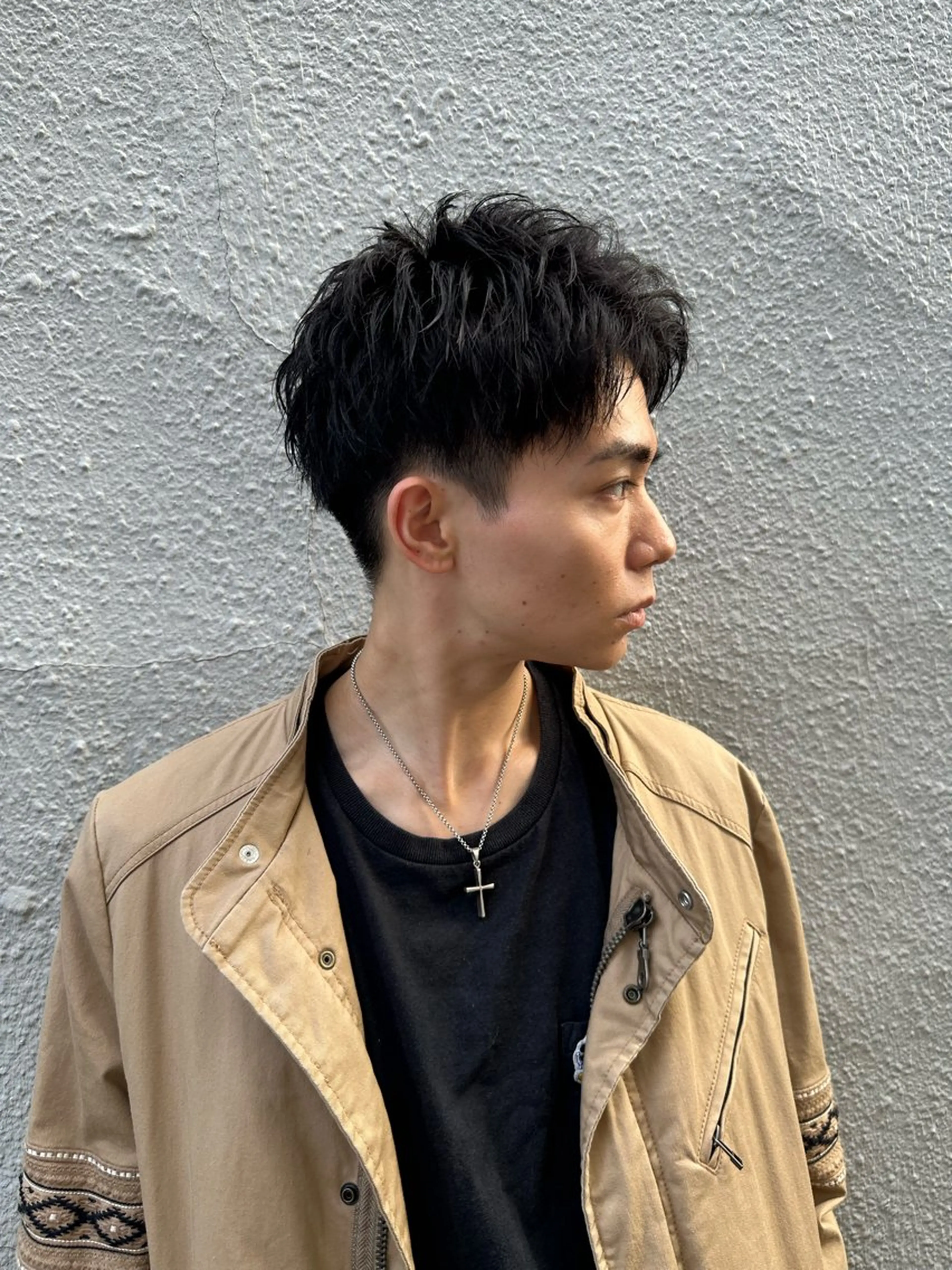 ショート メンズ アップバング ⚡️ショート特化⚡️ ATARUのヘアスタイル