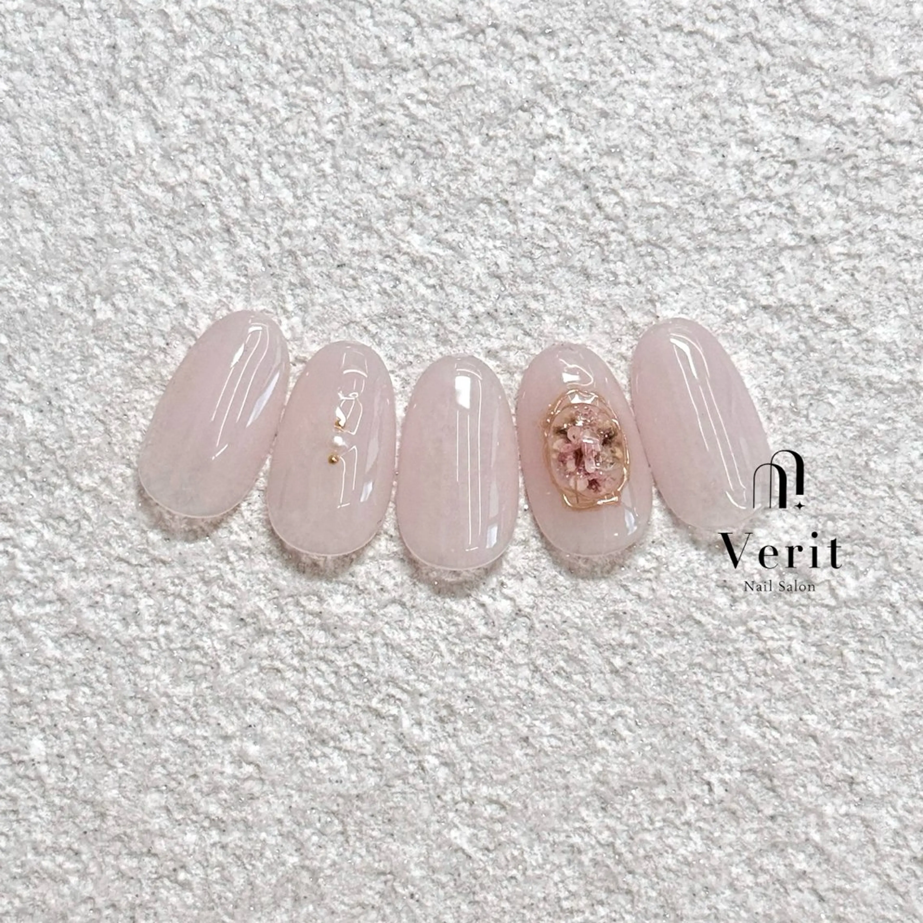 ネイル アートネイル シンプルネイル Kurumi (Verit大森店)のネイルデザイン