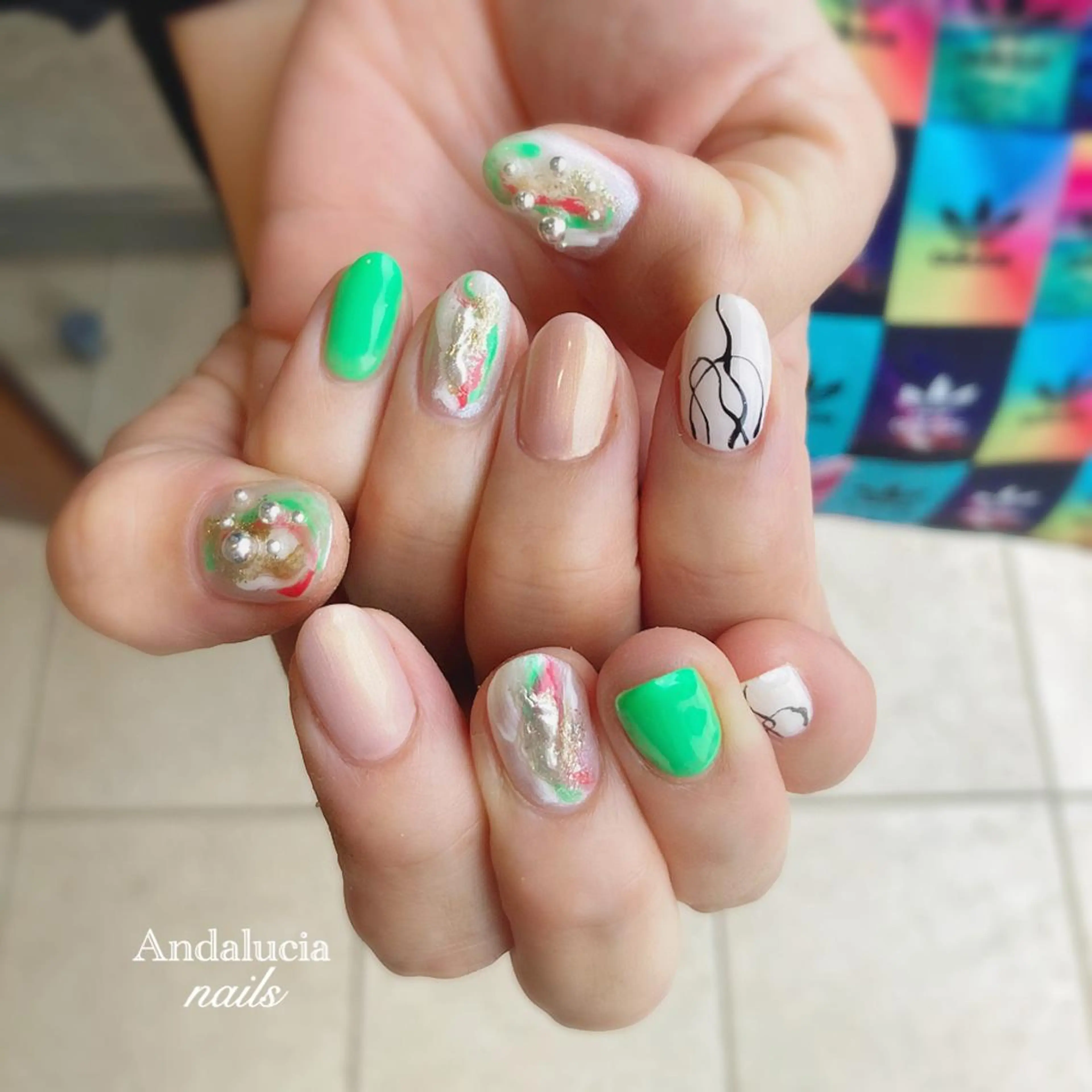 ネイル ハンドネイル Andalucia nailsのネイルデザイン