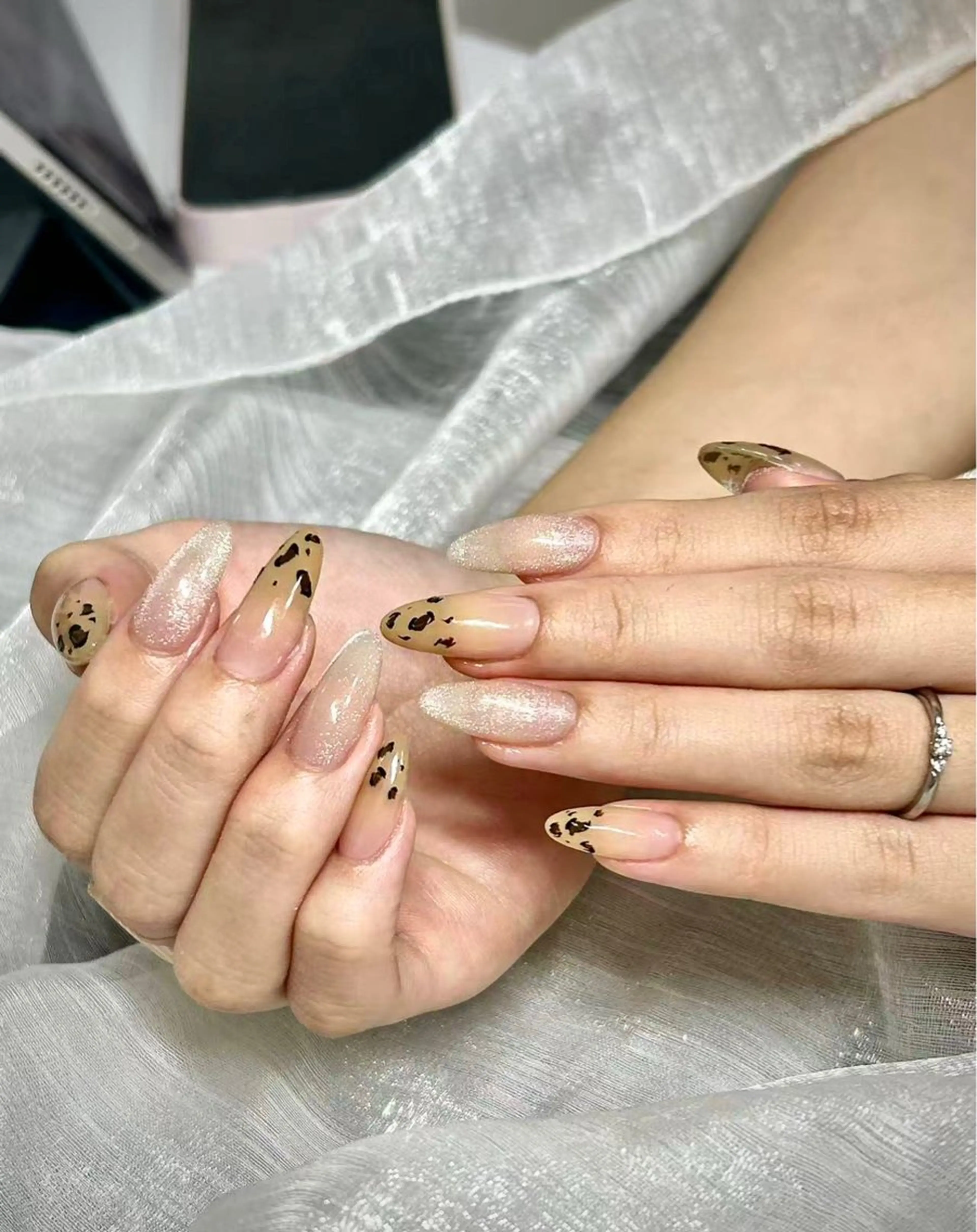 ネイル スカルプネイル シンプルネイル Lunailsalon所属・Lu nailsalonのネイルデザイン