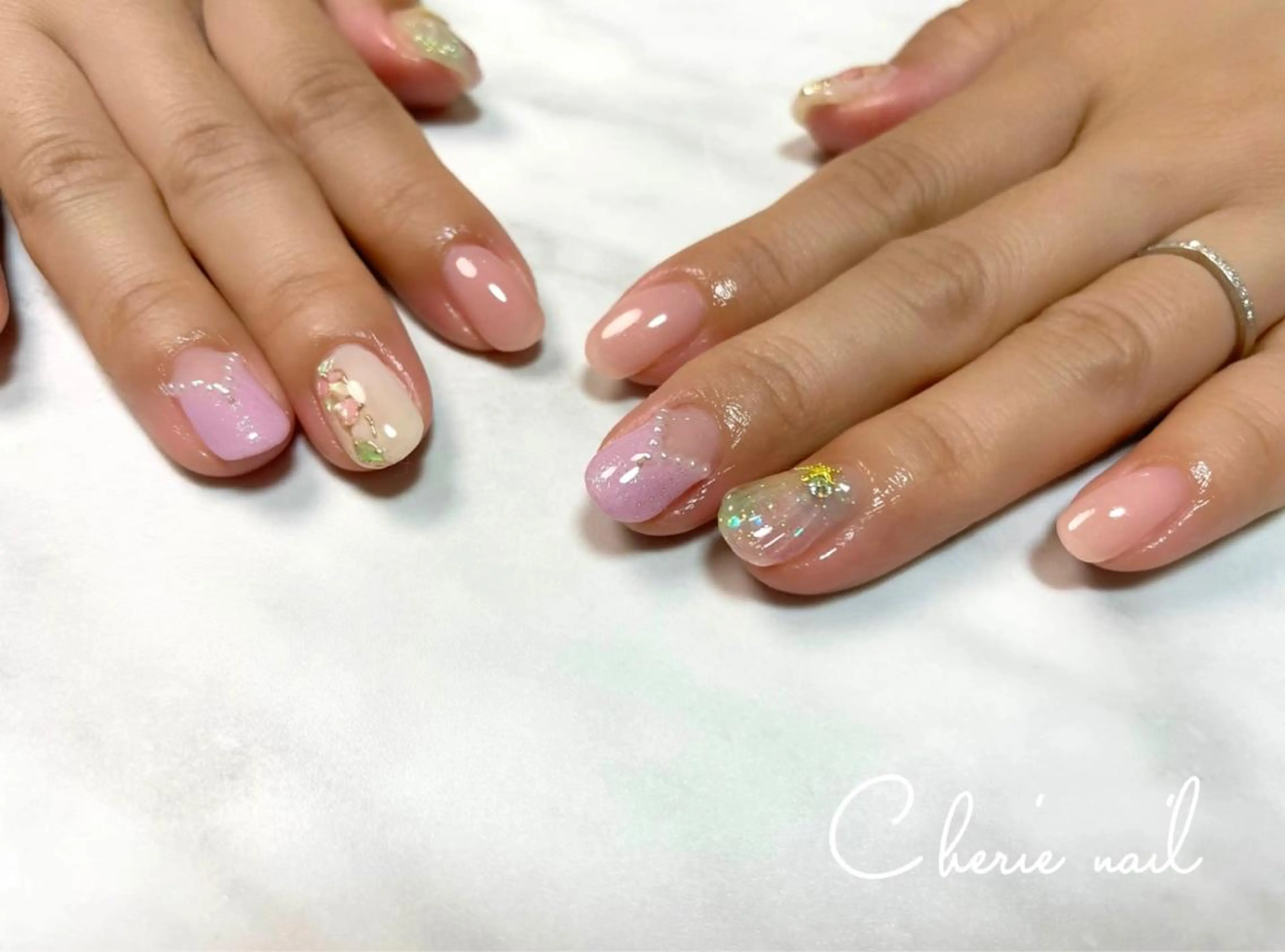 ネイル ハンドネイル Cherienail yunaのネイルデザイン