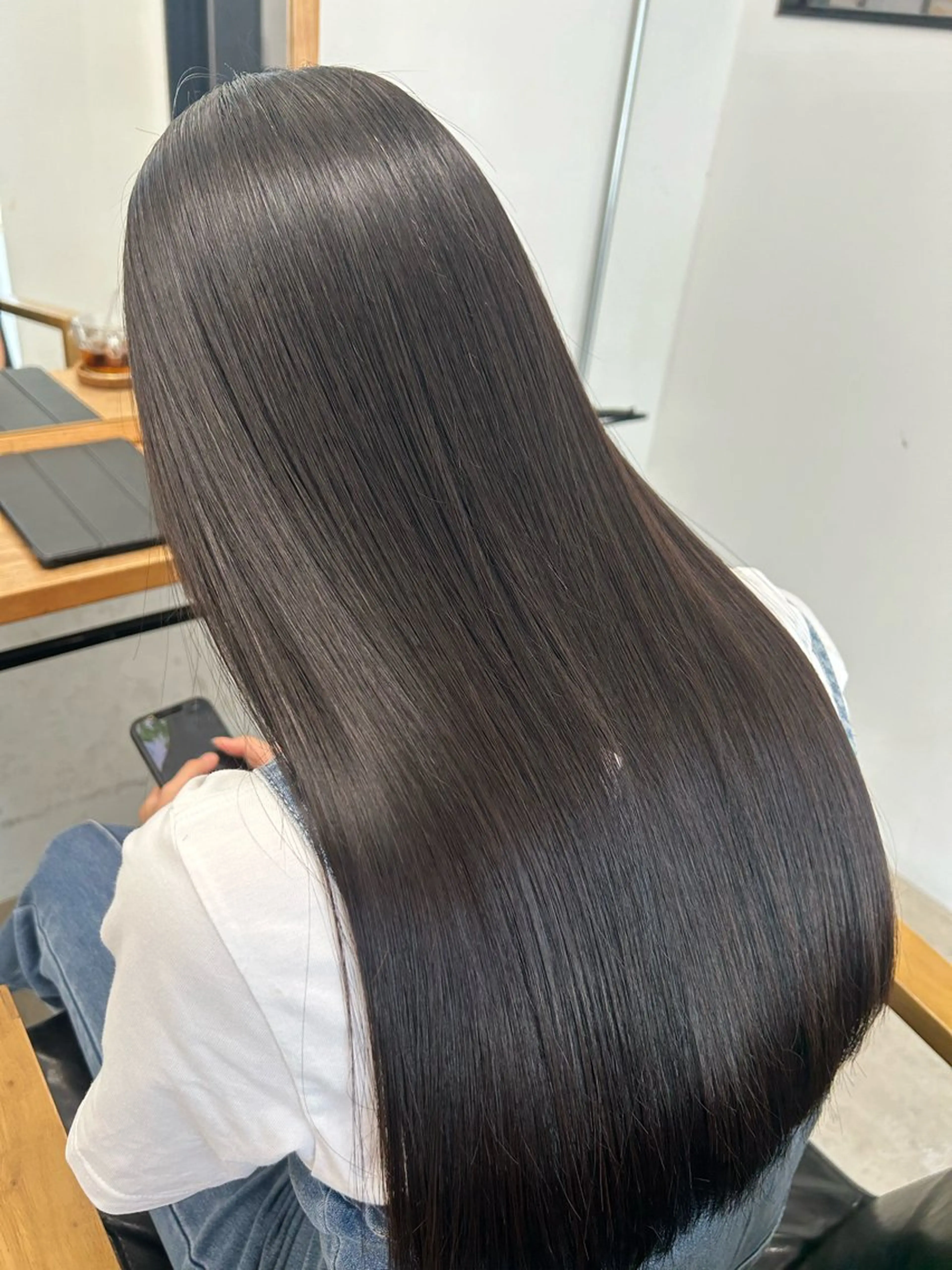 ロング 髪質改善 鹿子島 昇彦のヘアスタイル