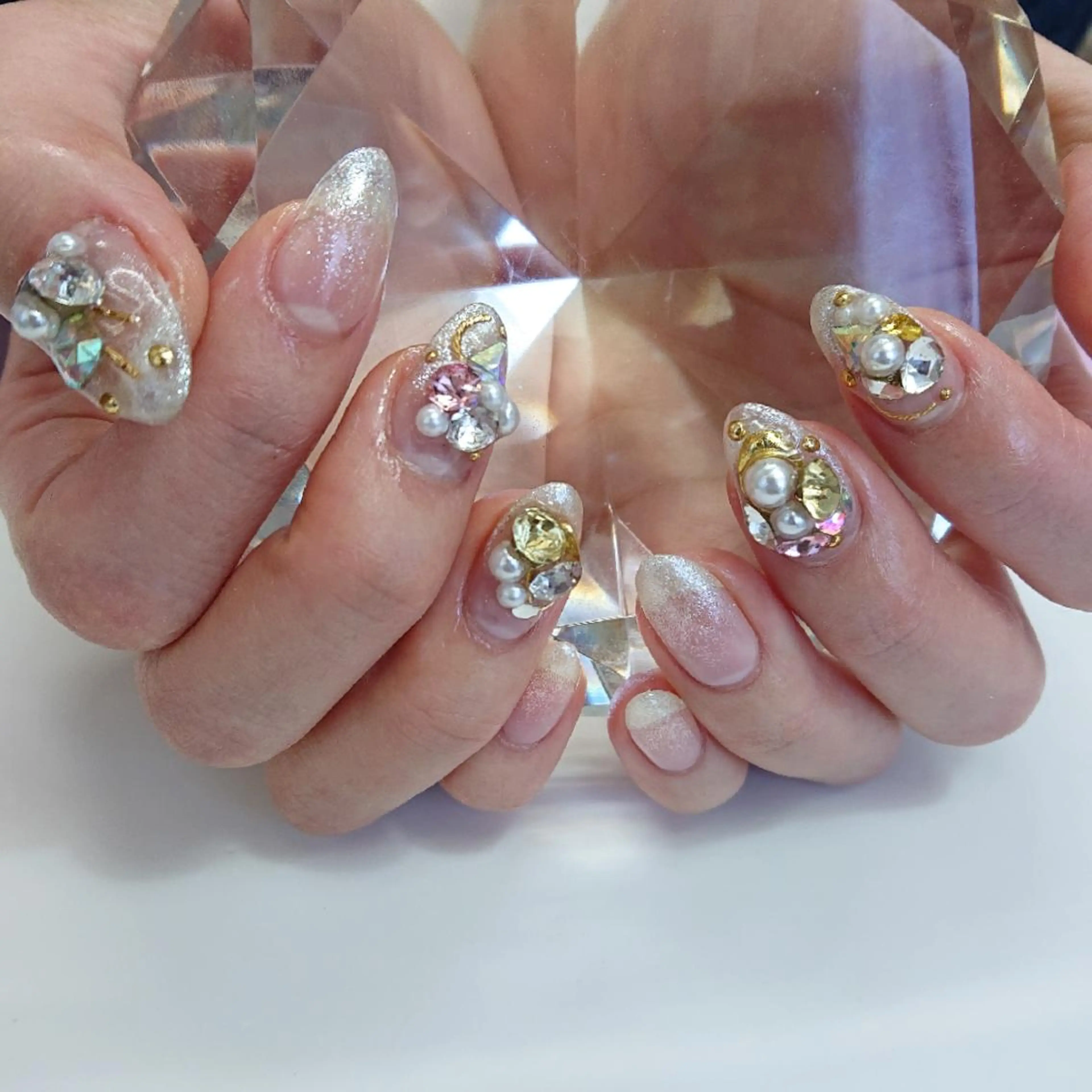 ネイル キラキラネイル Coco Girlsのネイルデザイン