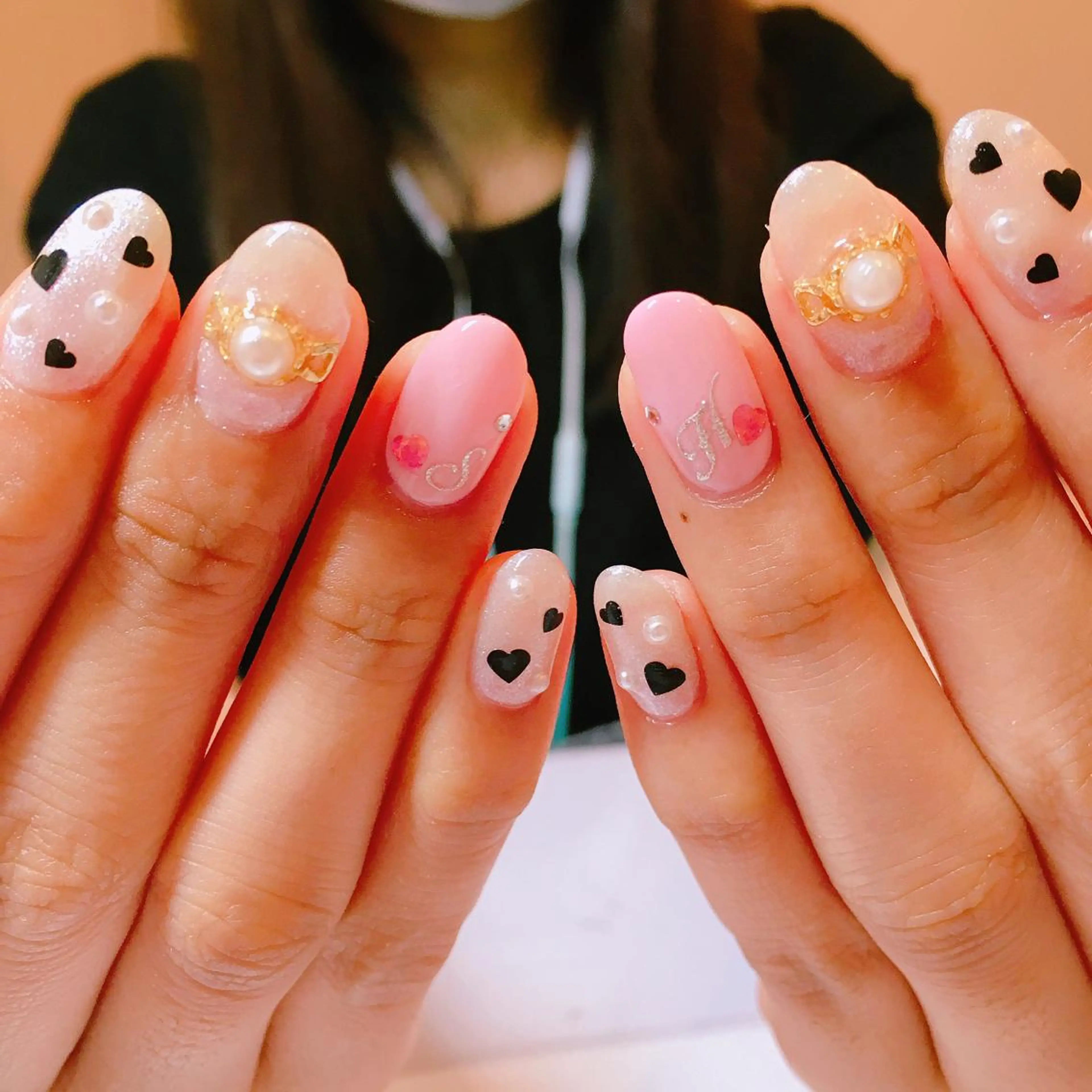 ネイル La neige* yuki 🥯🍑のネイルデザイン