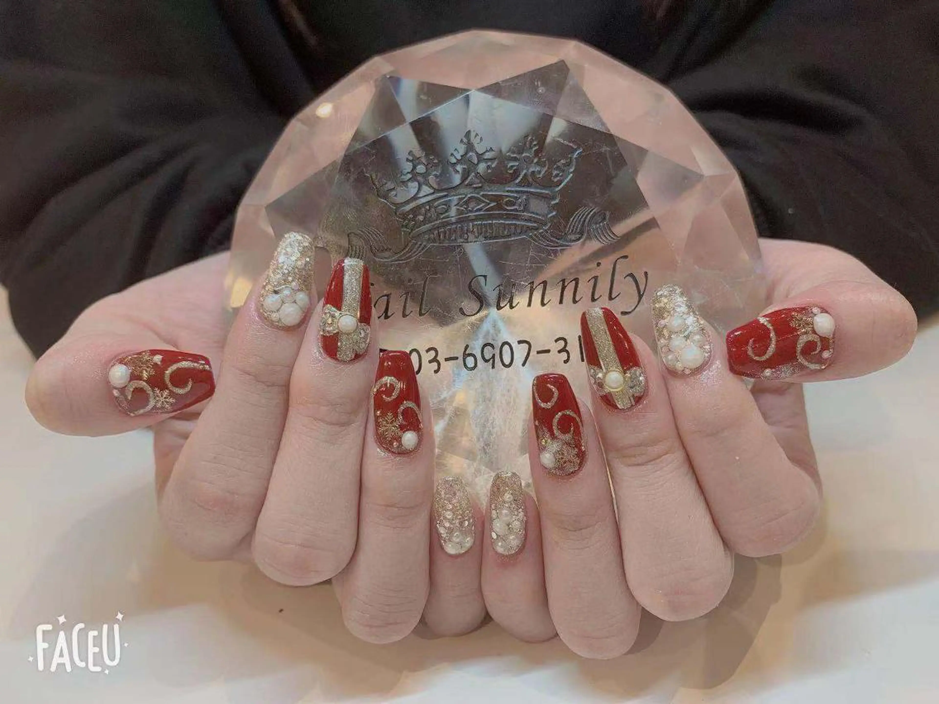 ネイル 長さだし専門店 M2　rikaのネイルデザイン