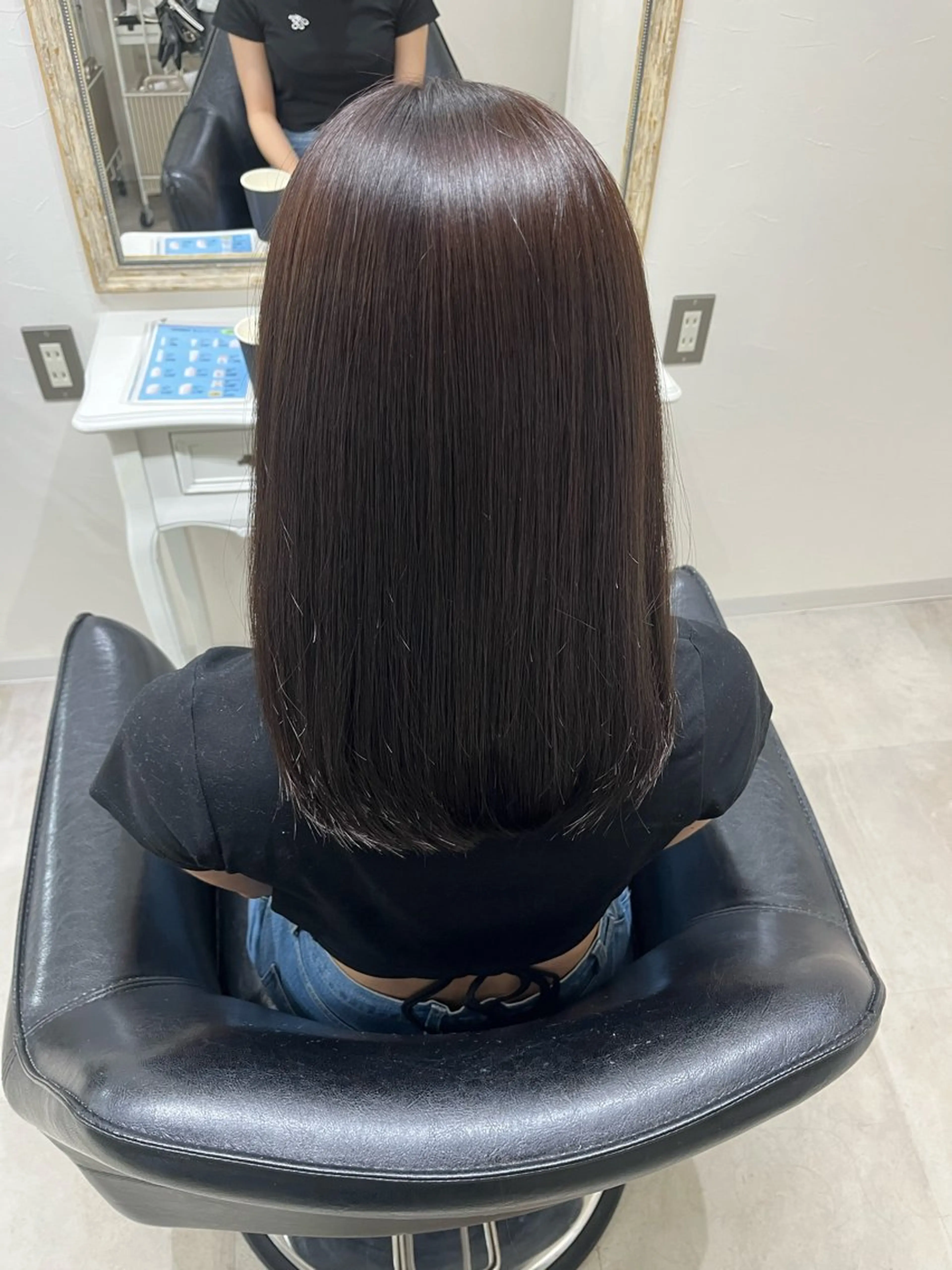 カラー ヘアカラー トリートメント ChLem所属・り せのヘアスタイル