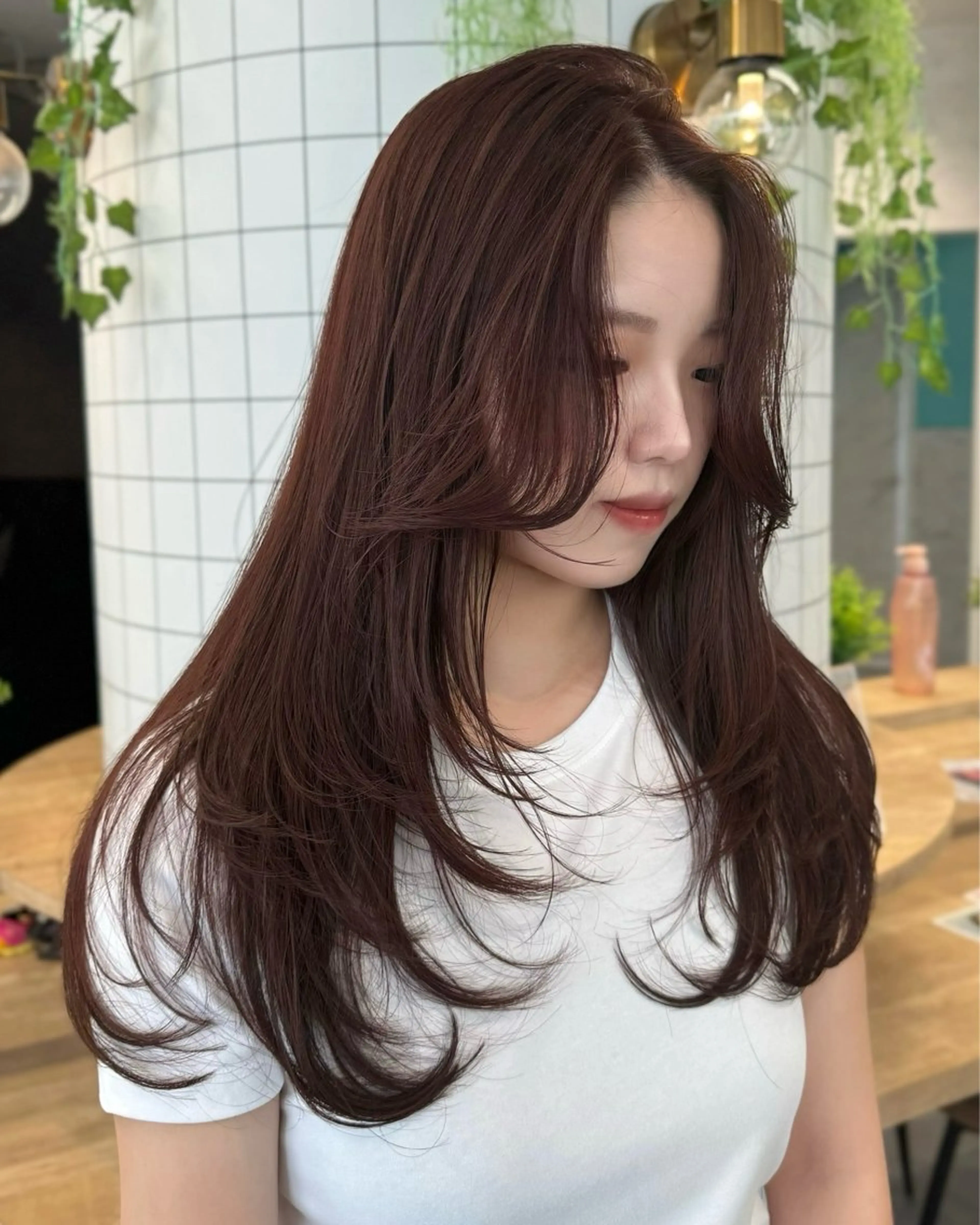 ロング カット ヘアカラー トリートメント RAF TOKYO 浜松所属・レイヤー/髪質改善/ 飯尾百花のヘアスタイル