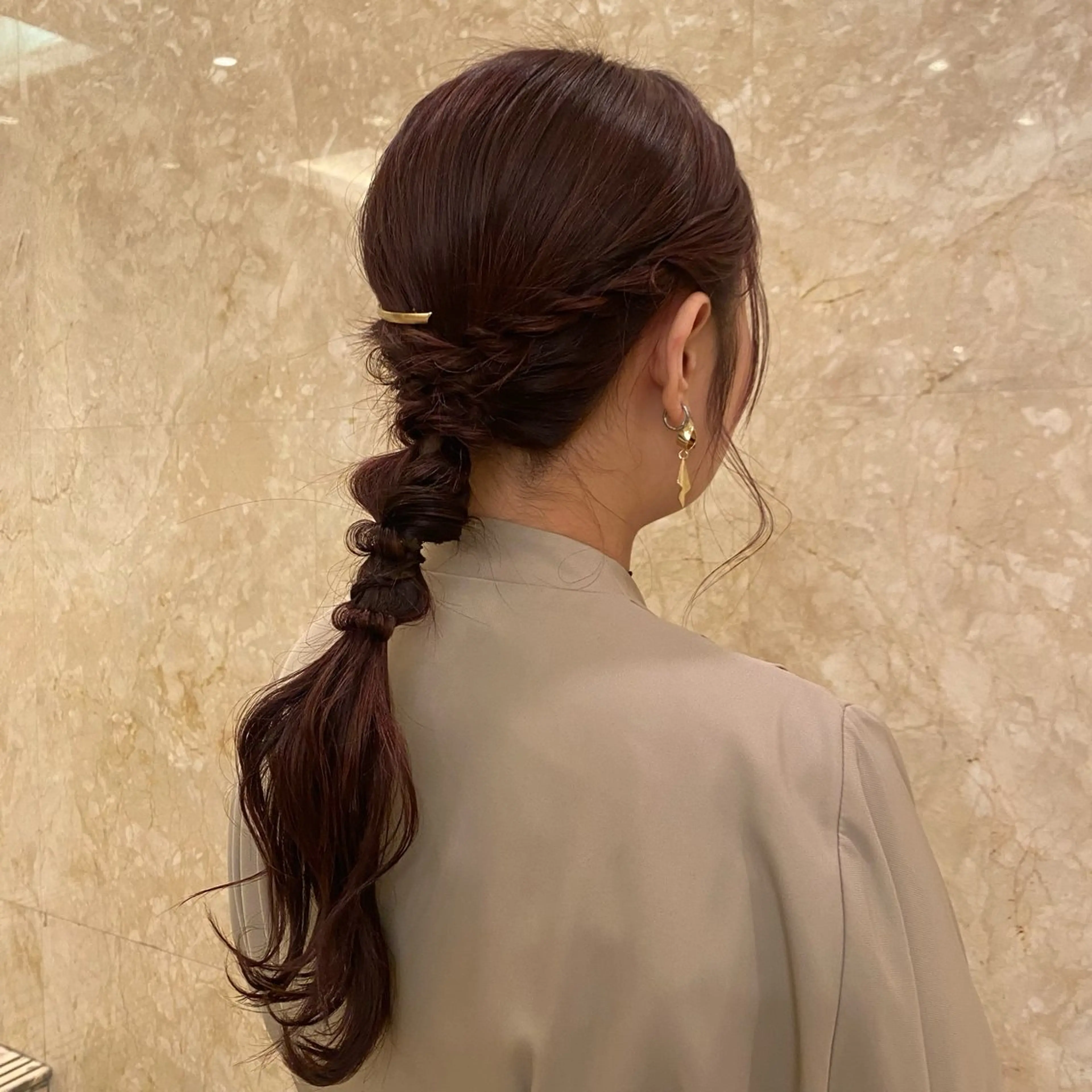 ロング C-LOOP UNITED ATELIER所属・似合わせカット /ニュアンスパーマのヘアスタイル