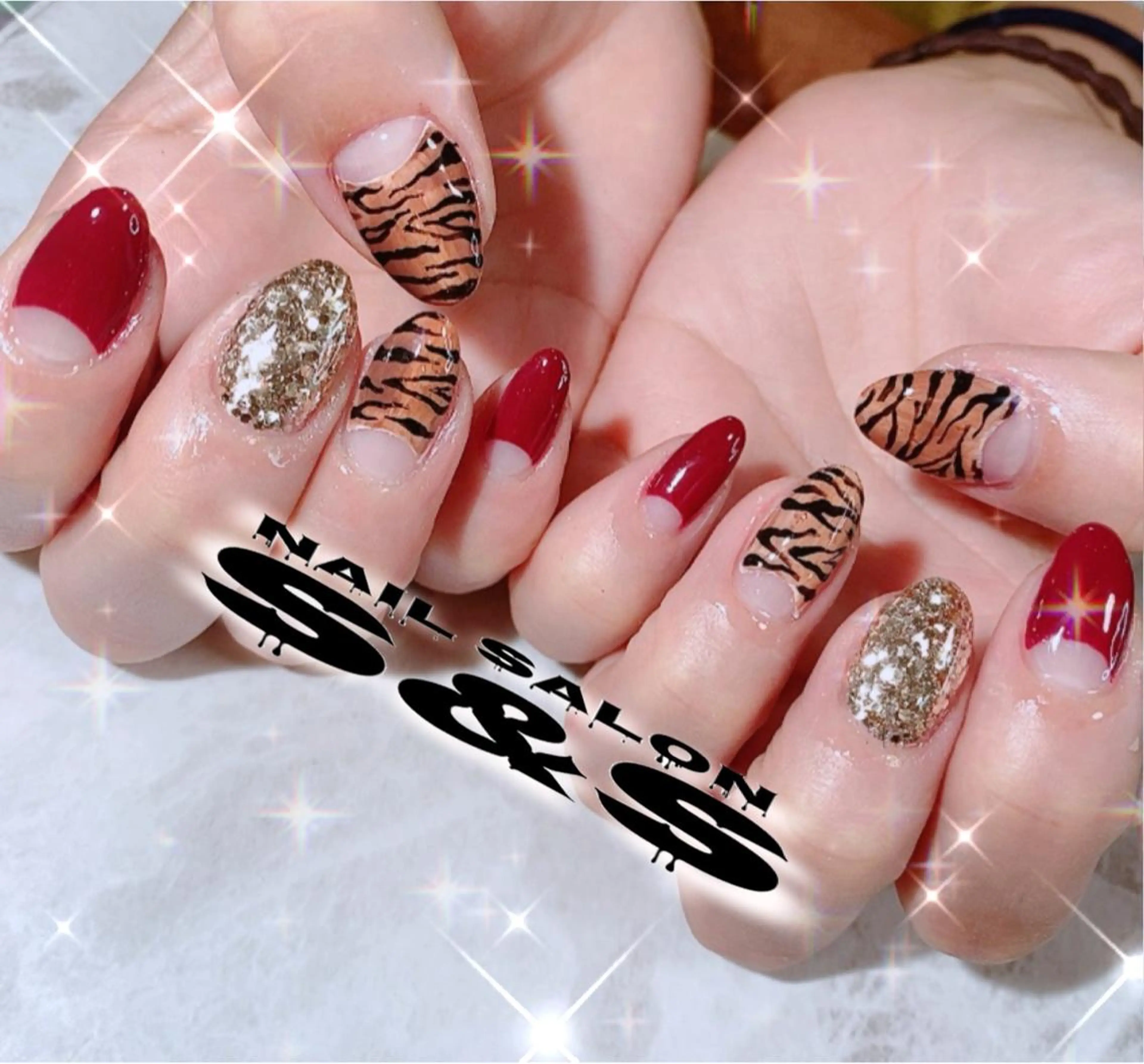 ネイル 長さ出し メンズネイル 持ち込み スカルプネイル S&S 村田小百合のネイルデザイン