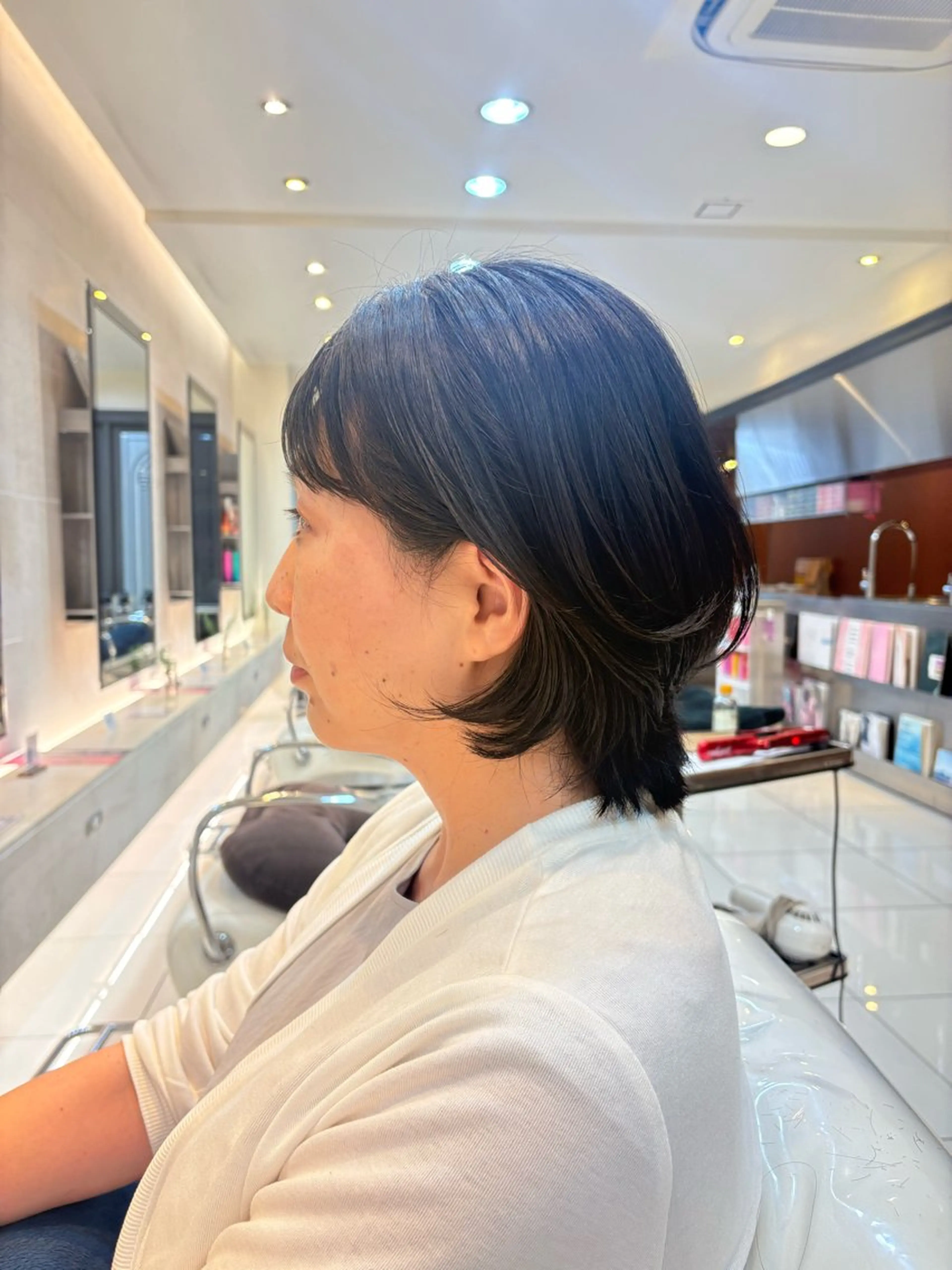 ショート 坂田 愛彩萌のヘアスタイル