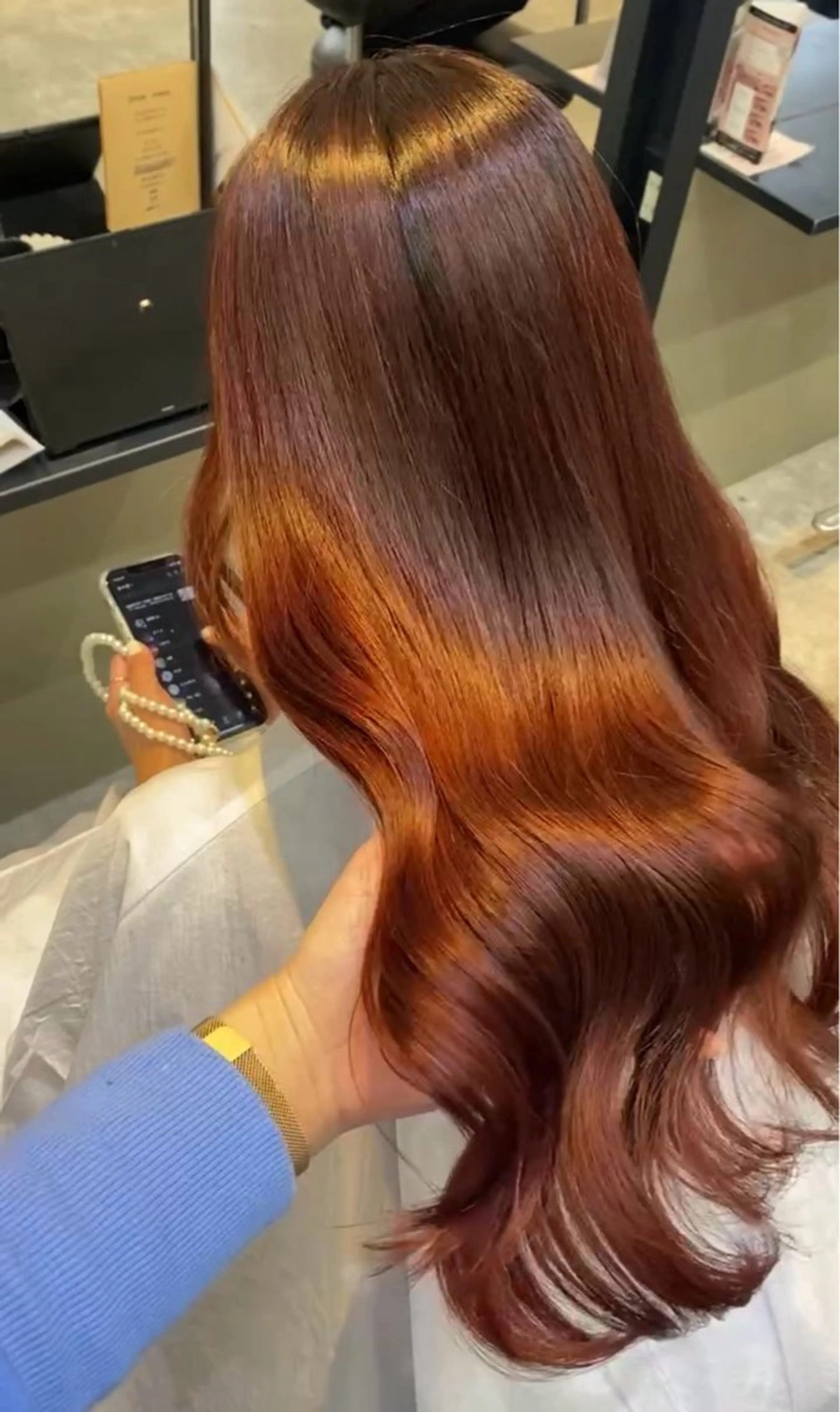 ロング カラー 🪐レイヤー/美髪 カラー/加野彩果🪐のヘアスタイル