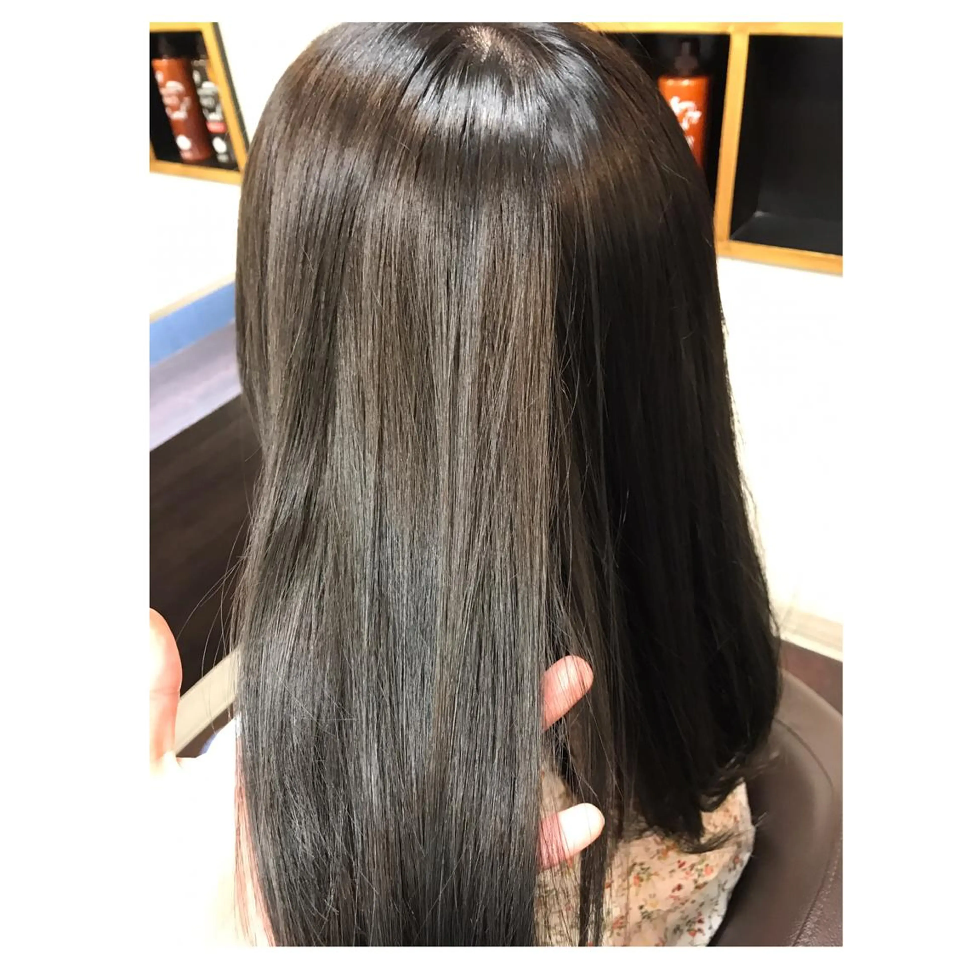 セミロング アッシュ アッシュグレー clear - style所属・前之園 ひかるのヘアスタイル